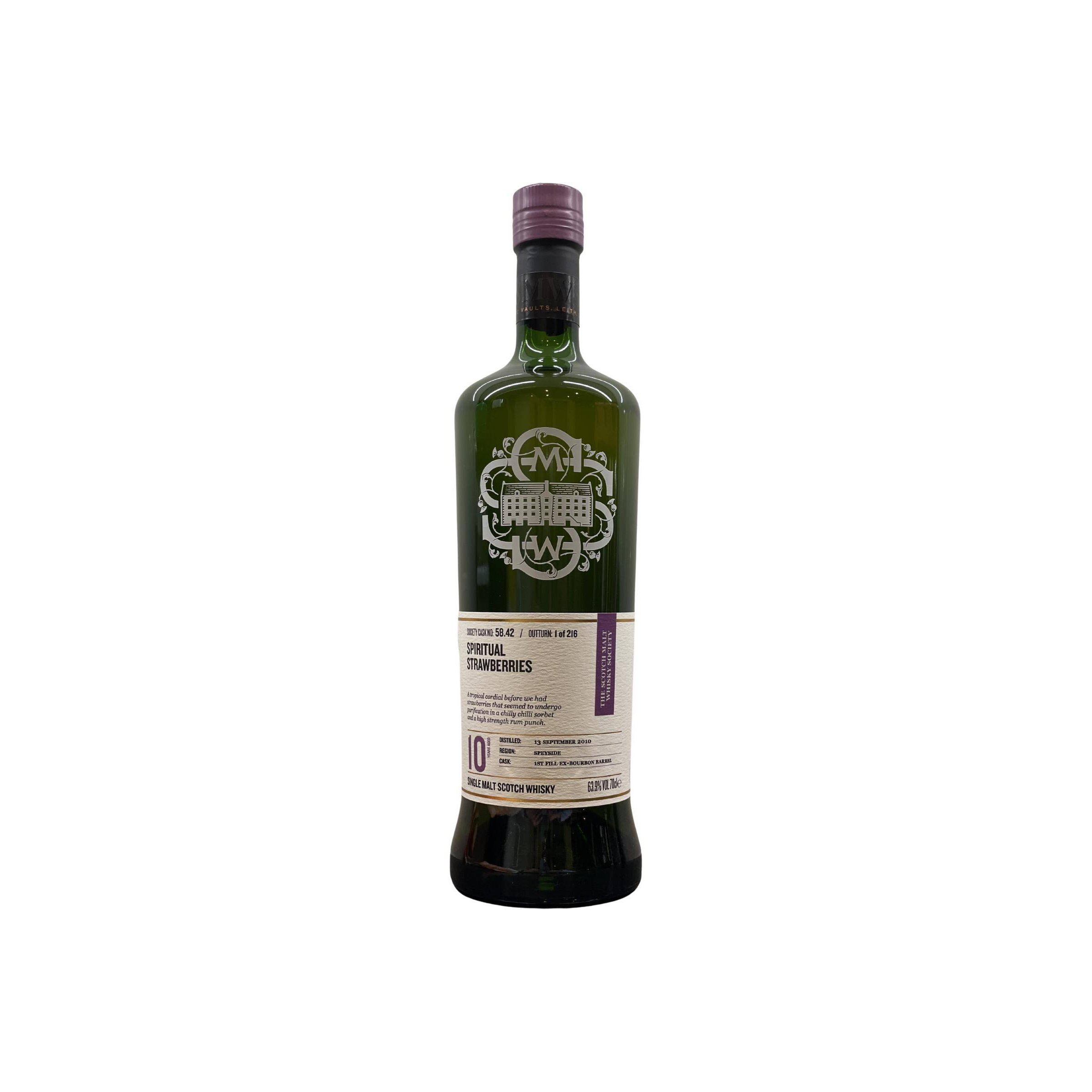 The Scotch Malt Whisky Society 2010 10 Years Single Malt Whisky
