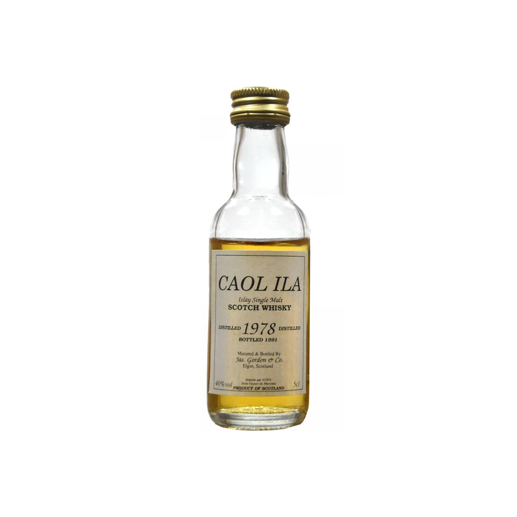 Caol Ila Miniature 1978 13 Years Single Malt Whisky 2