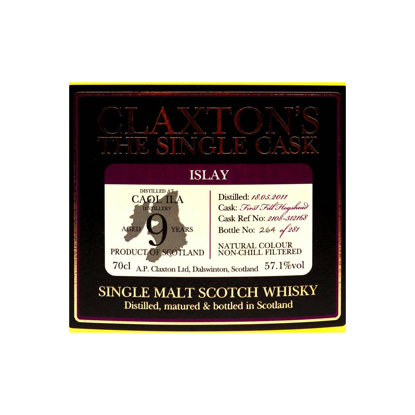 Caol Ila 2011 9 Years Single Malt Whisky 2