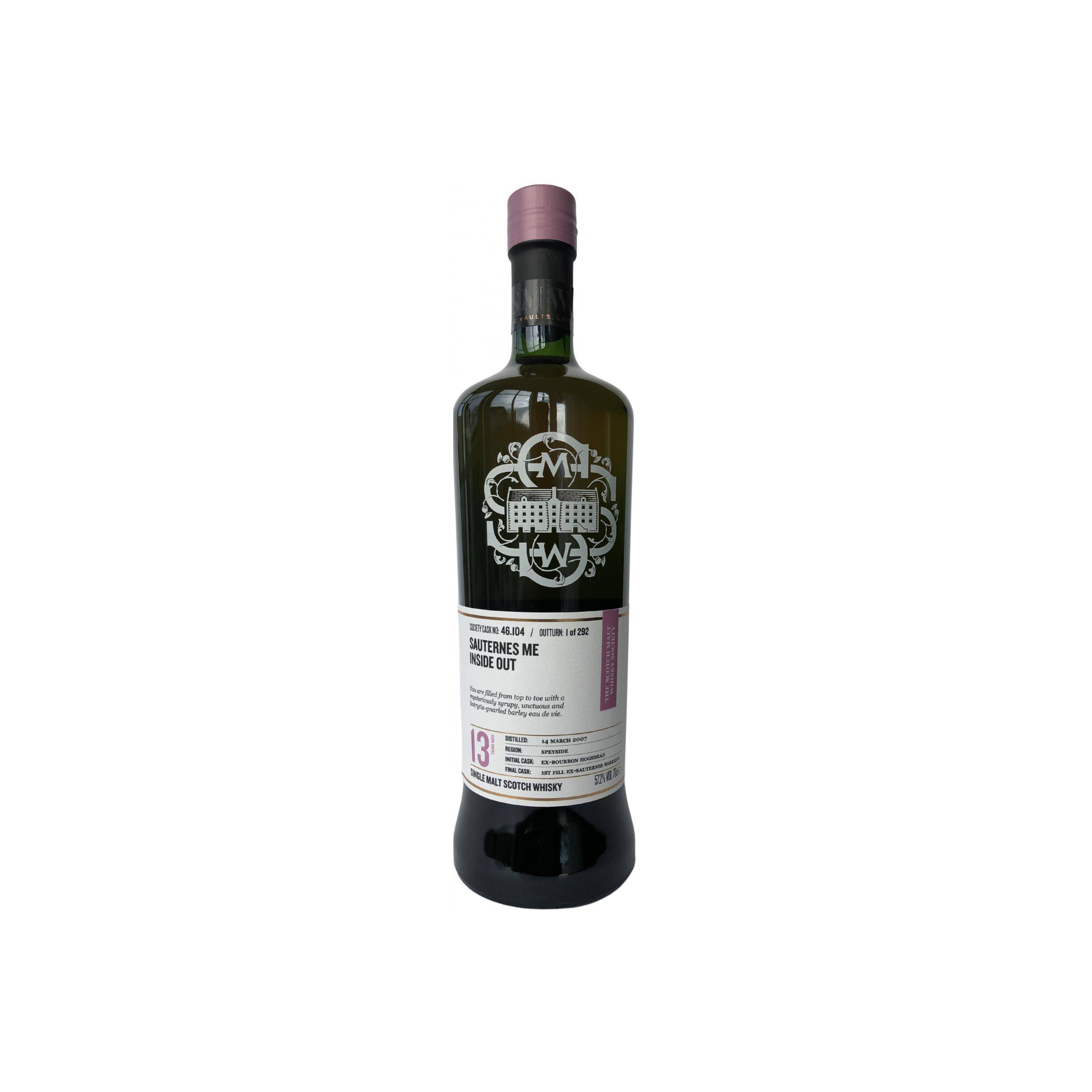 The Scotch Malt Whisky Society 2007 13 Years Single Malt Whisky