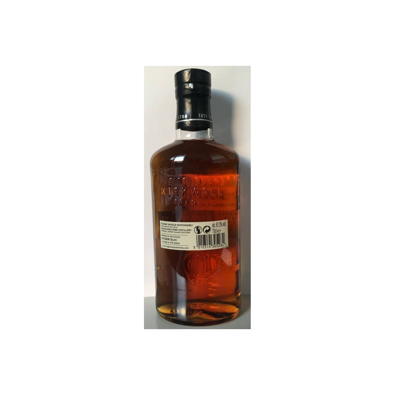 Highland Park Single Cask 2001 15 Years Single Malt Whisky 2