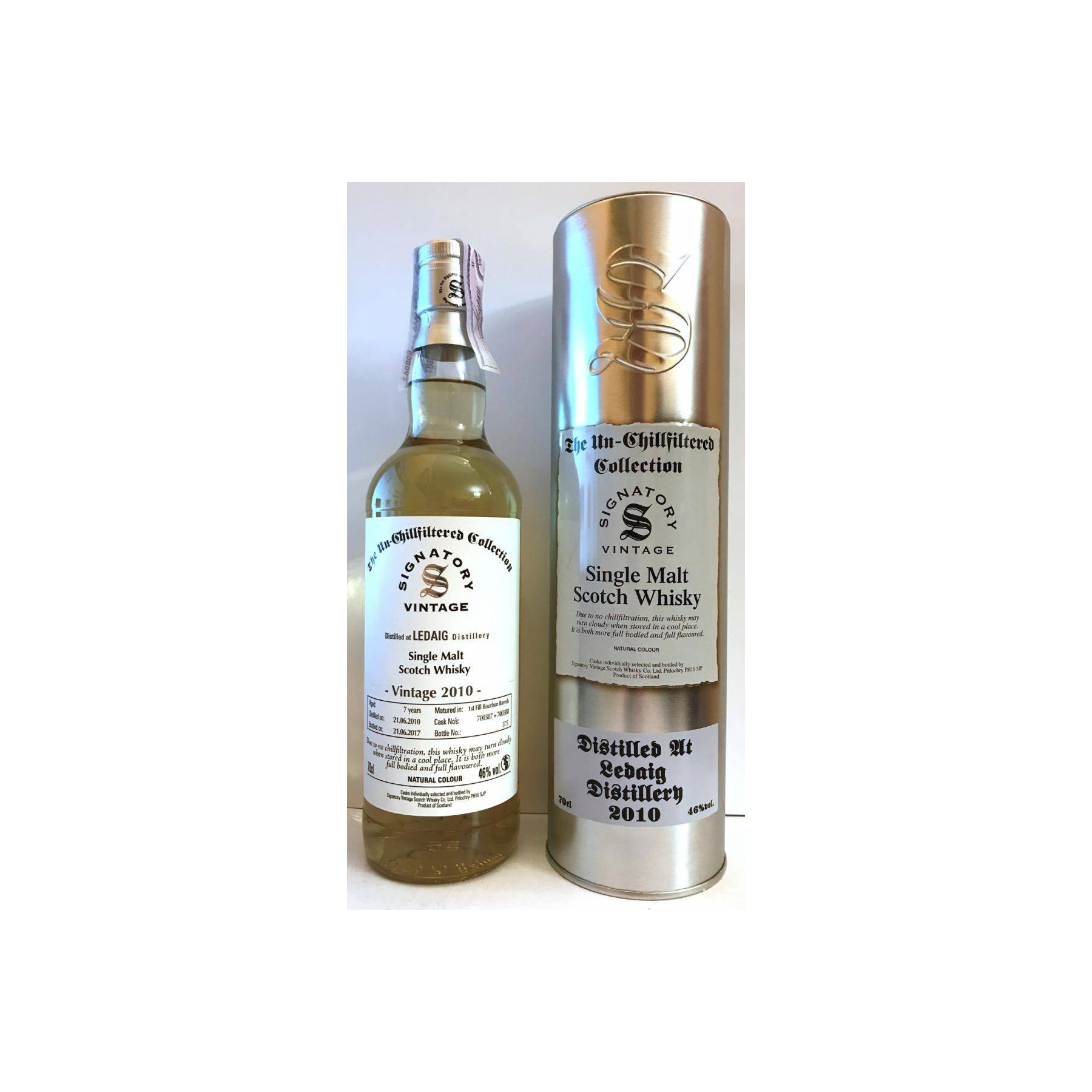 Tobermory The Un-Chillfiltered Collection 2010 7 Years Single Malt Whisky 3