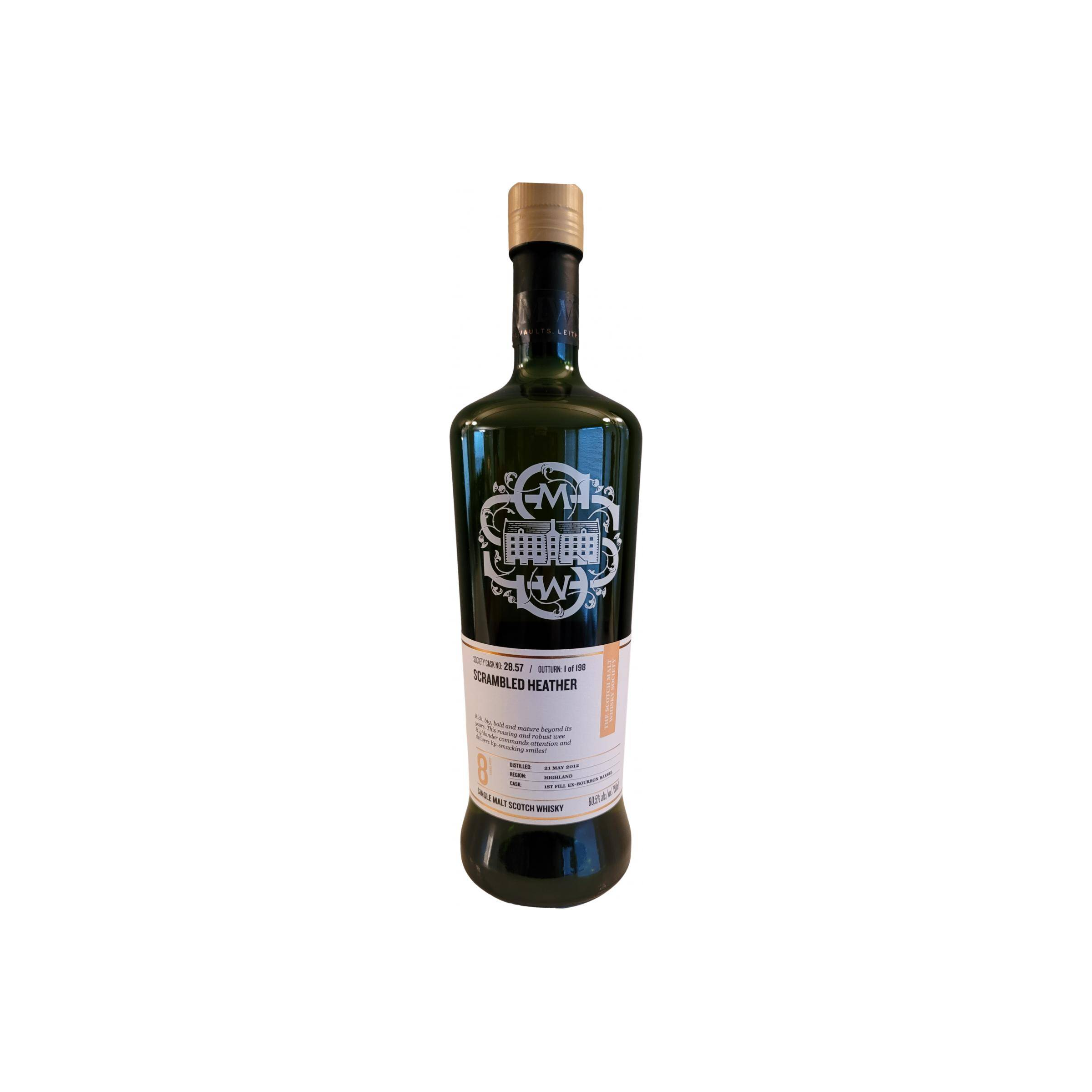 The Scotch Malt Whisky Society 2012 8 Years Single Malt Whisky