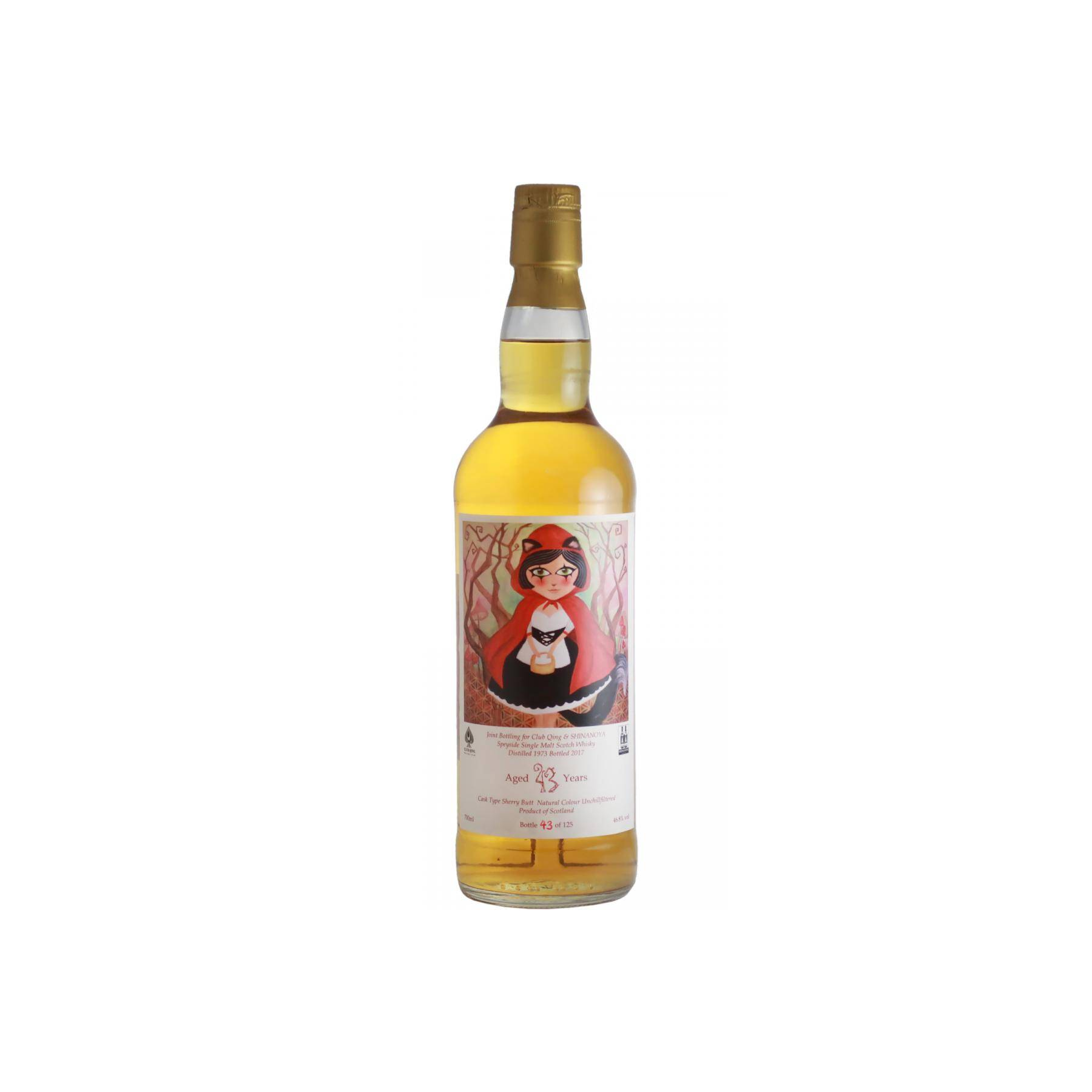 Club Qing 1973 43 Years Single Malt Whisky