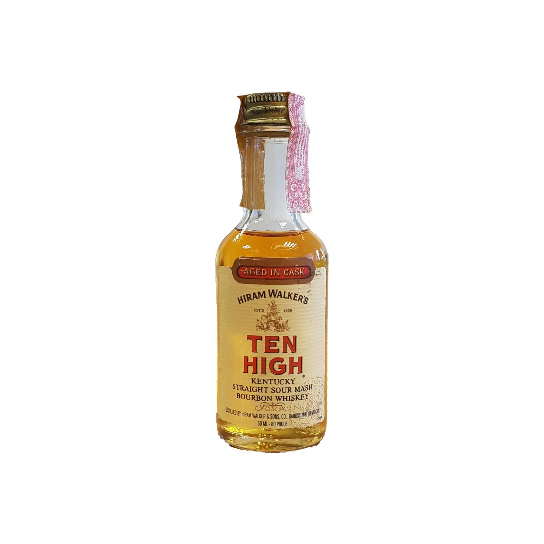 Ten High Kentucky Straight Sour Mash Bourbon Whiskey 2