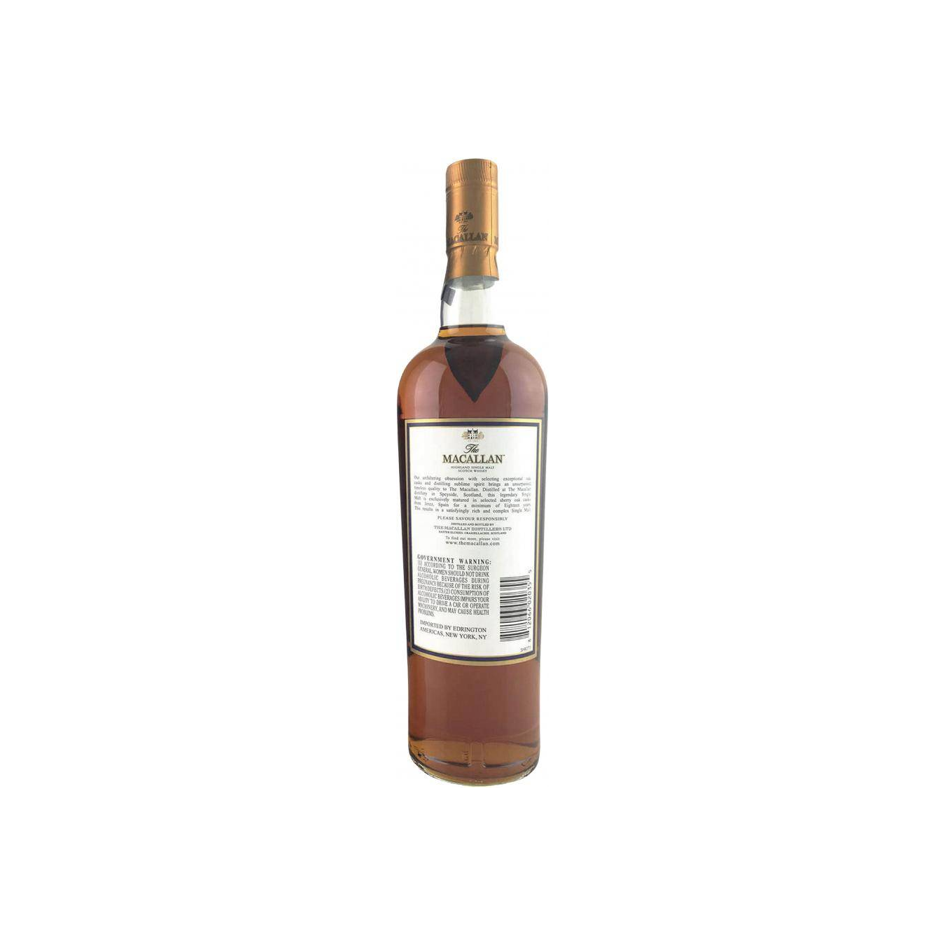 The Macallan Sherry Cask 18 Years Single Malt Whisky 2
