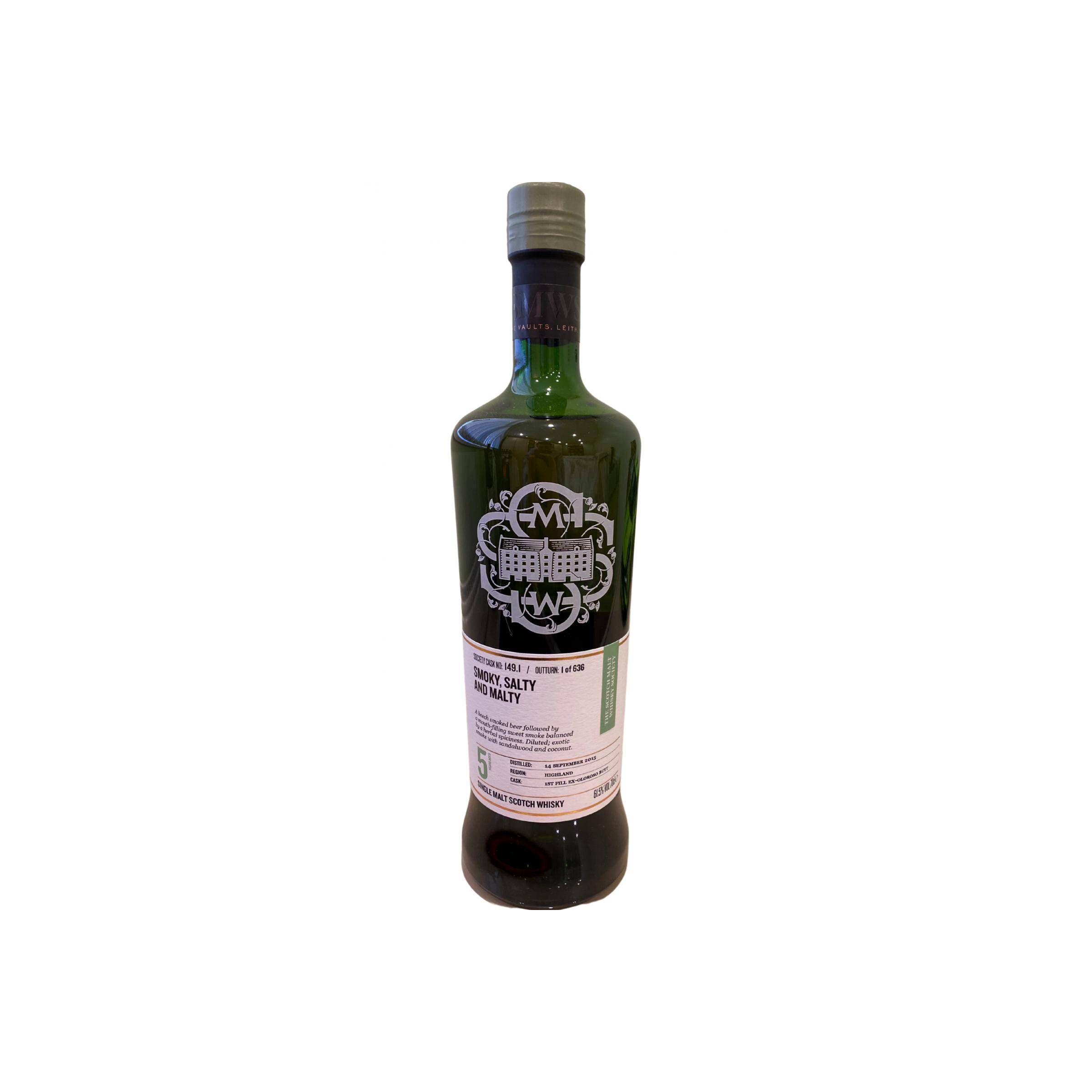 The Scotch Malt Whisky Society 2015 5 Years Single Malt Whisky