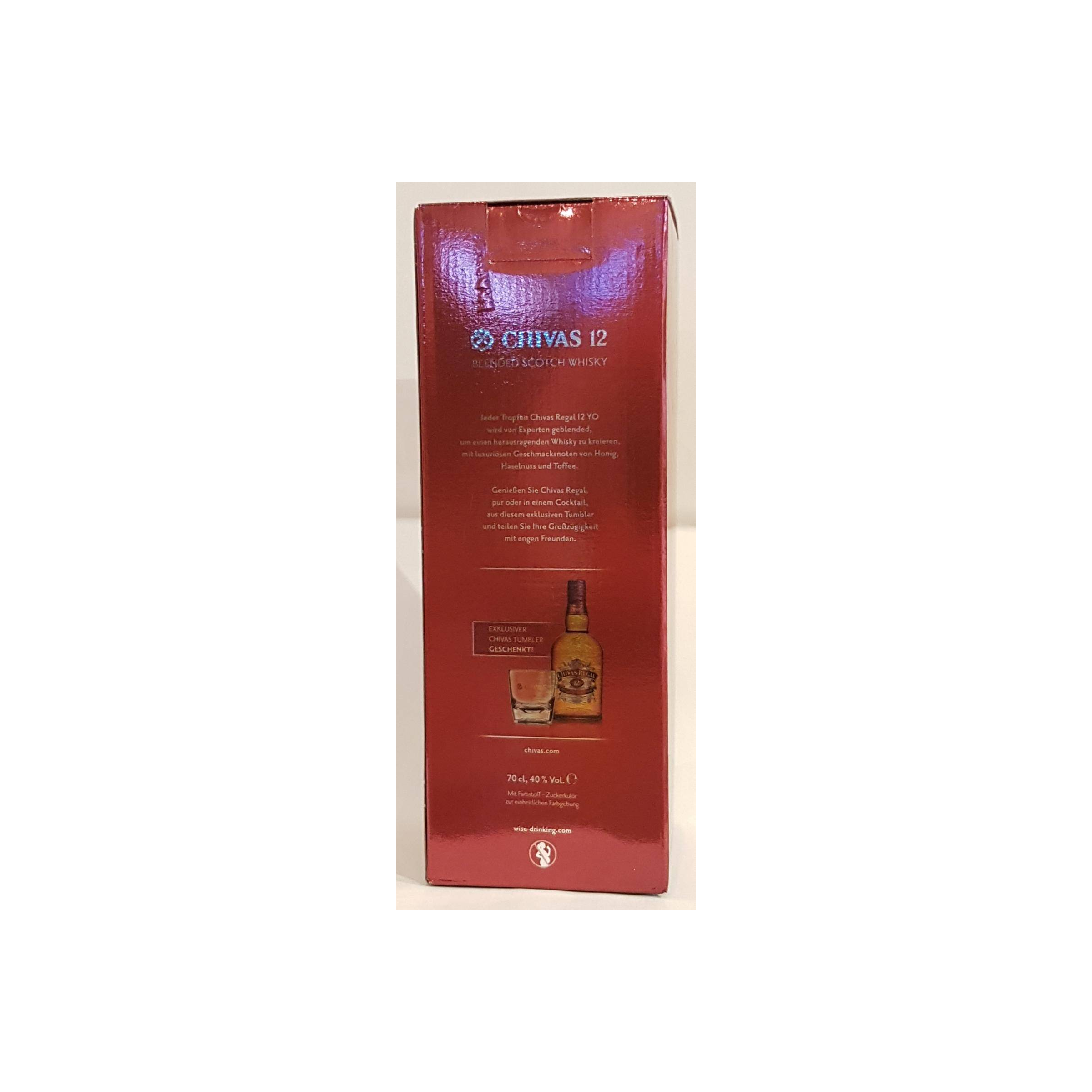 Chivas Regal Blended Scotch Whisky 12 Years Blended Malt Whisky 3