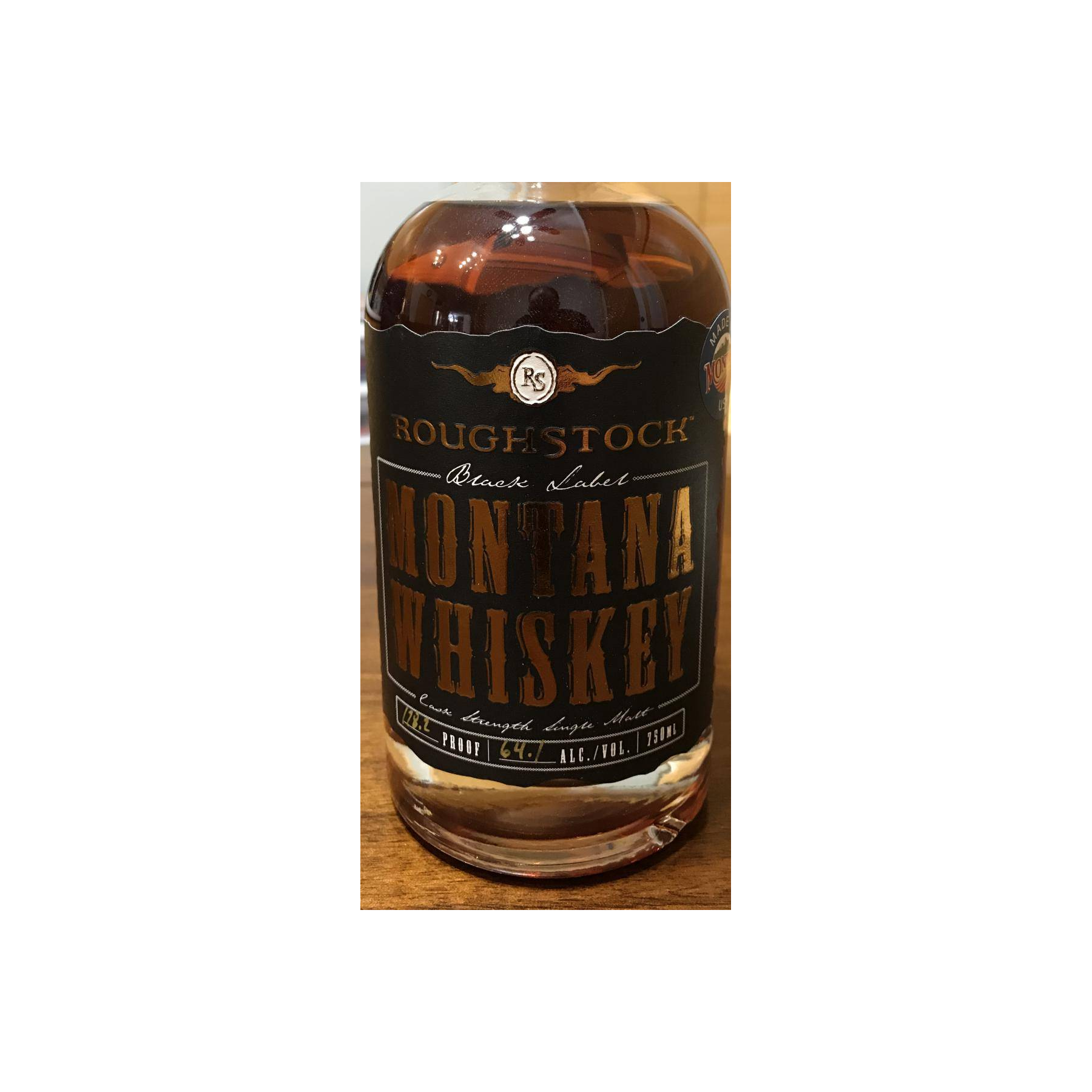 RoughStock Black Label Montana Whiskey