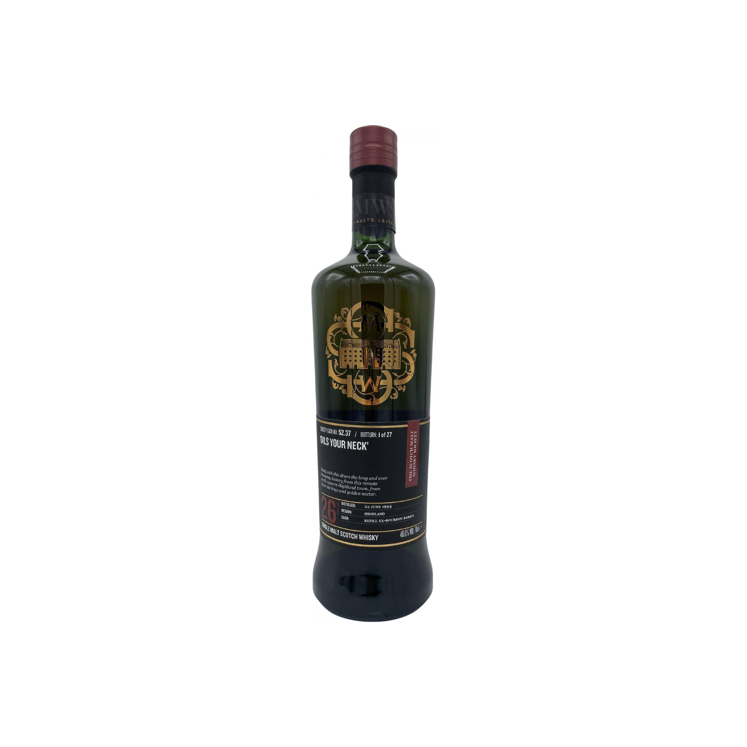 The Scotch Malt Whisky Society 1994 26 Years Single Malt Whisky