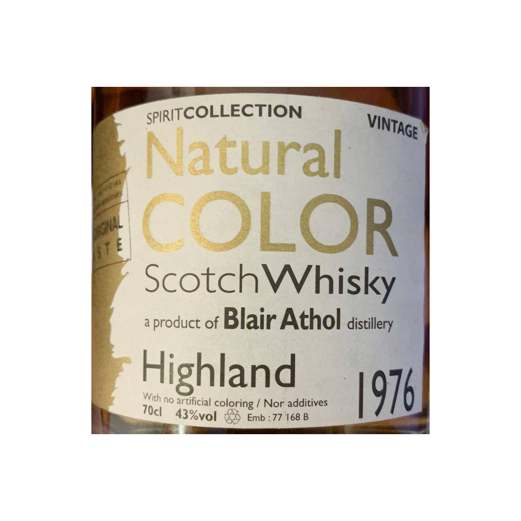 Blair Athol 1977 35 Years Single Malt Whisky