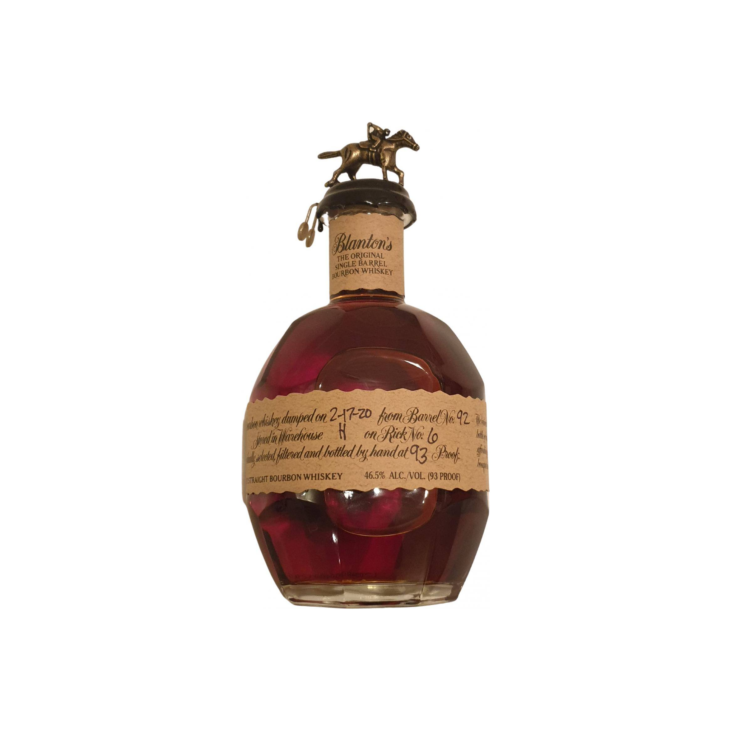 Blanton's Single Barrel Bourbon Whiskey Bourbon Whisky