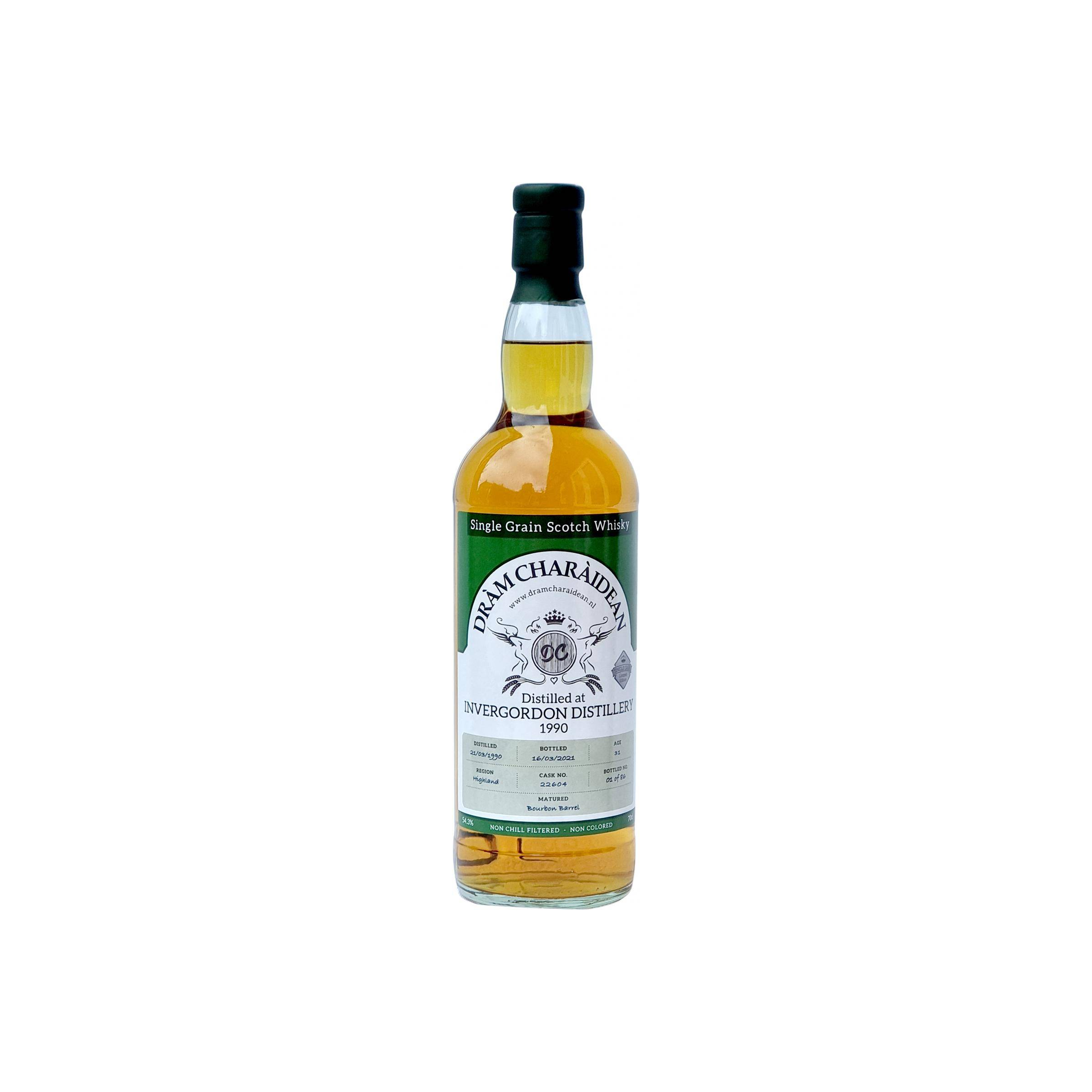 Invergordon 1990 31 Years Single Grain Whisky