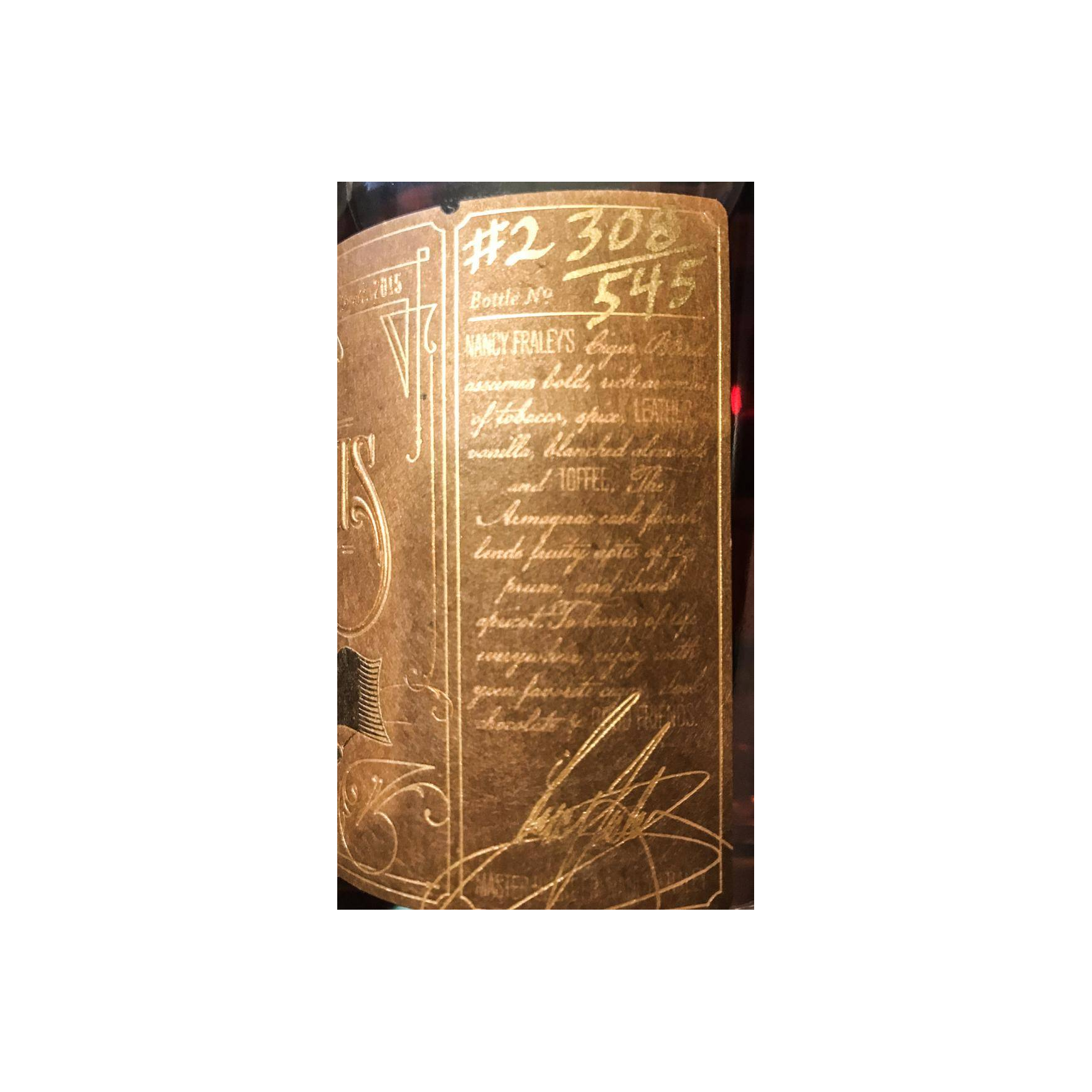 Joseph Magnus Cigar Blend Bourbon 2