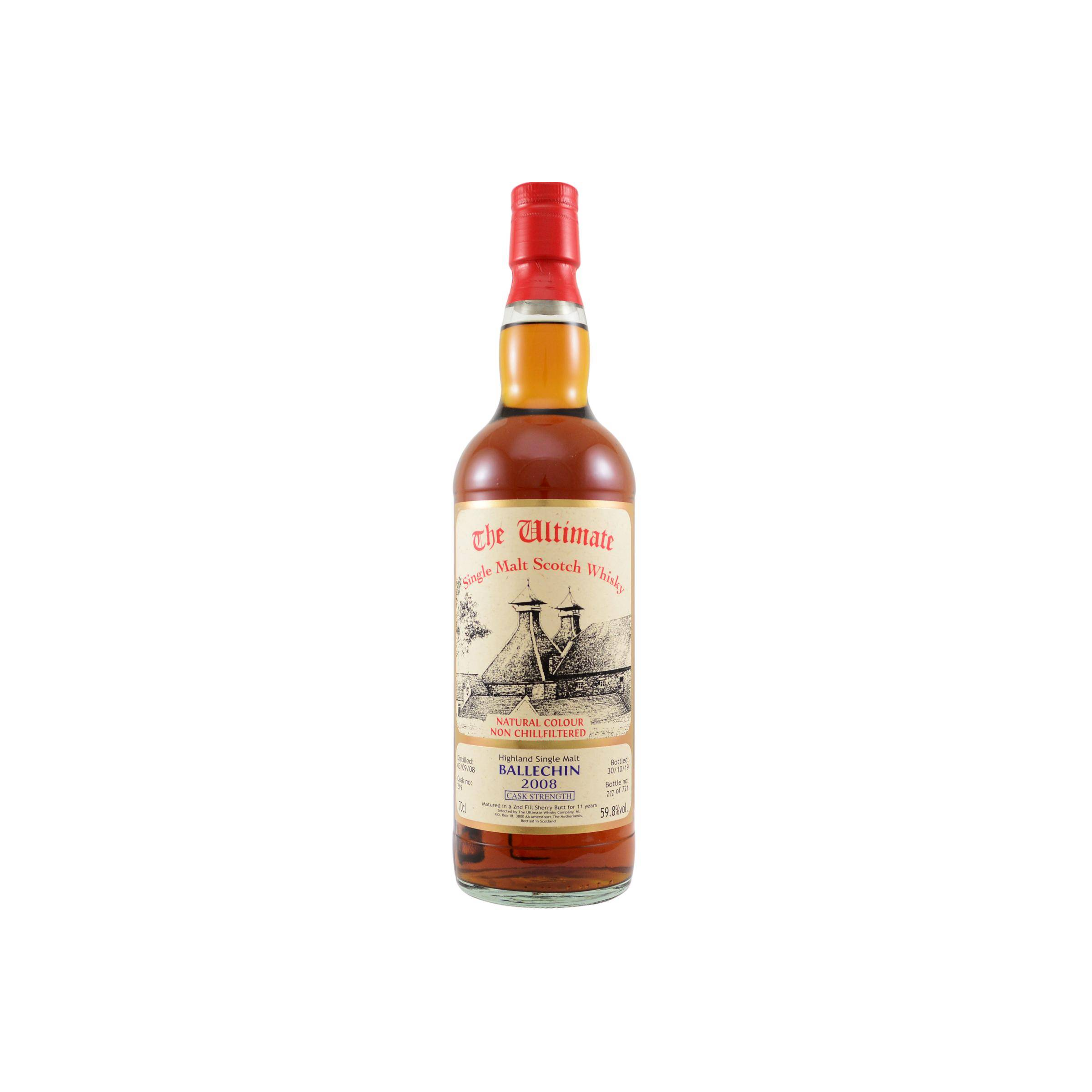 Edradour 2008 11 Years Single Malt Whisky
