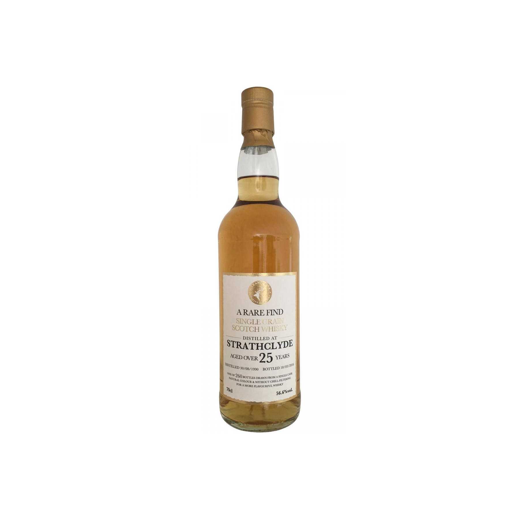 Strathclyde 1990 25 Years Single Grain Whisky