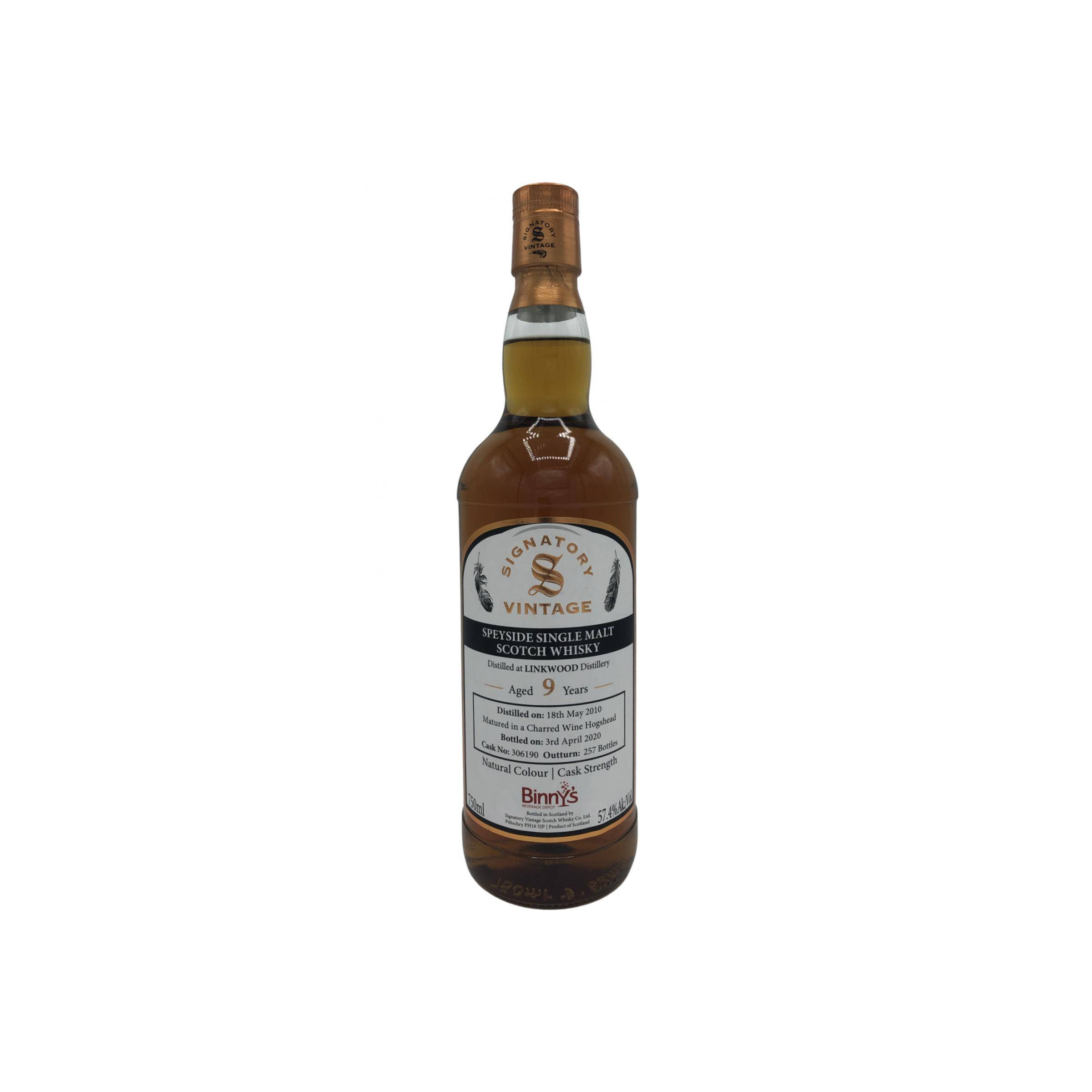 Linkwood Vintage Collection 2010 9 Years Single Malt Whisky