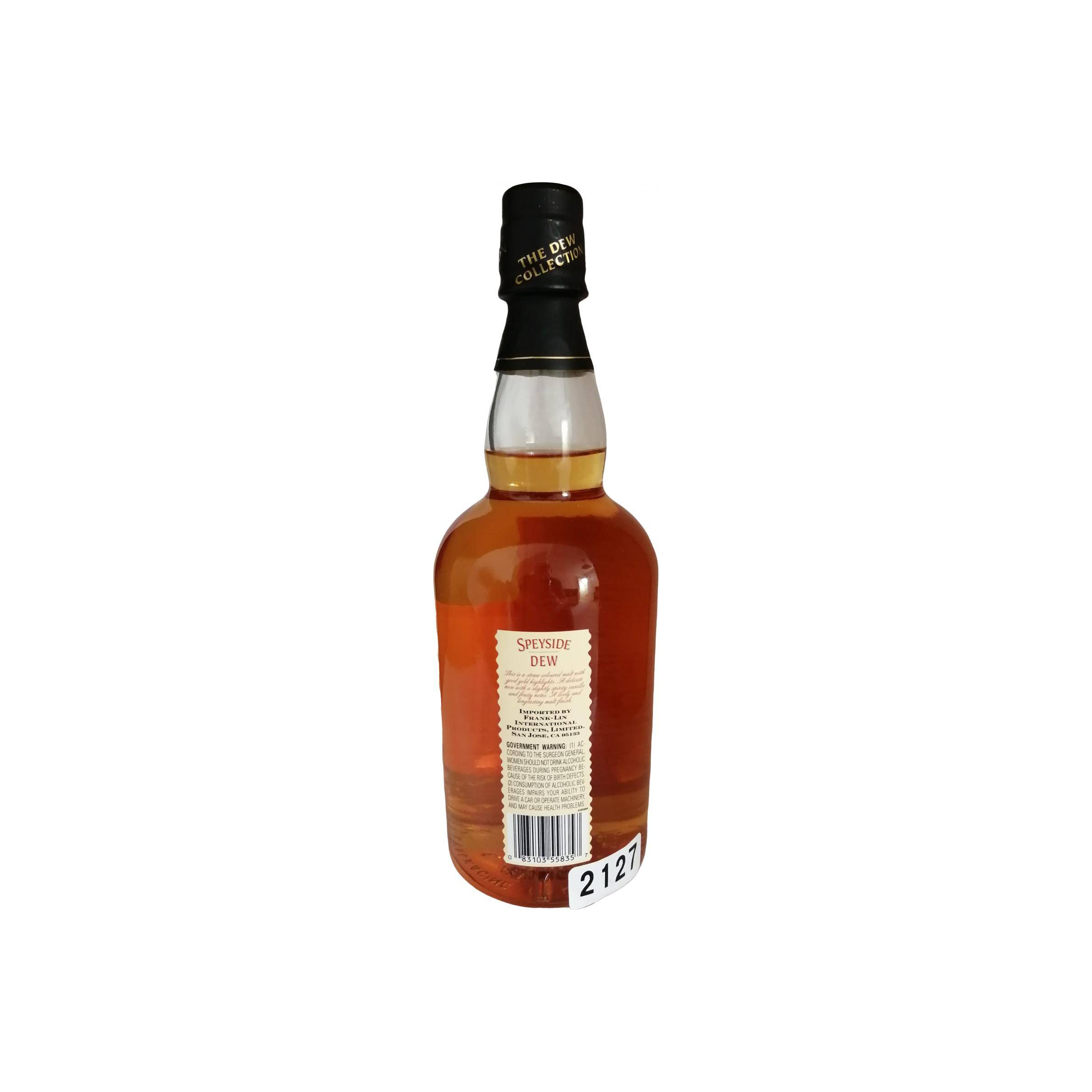 Single Speyside Malt Speyside Dew 2