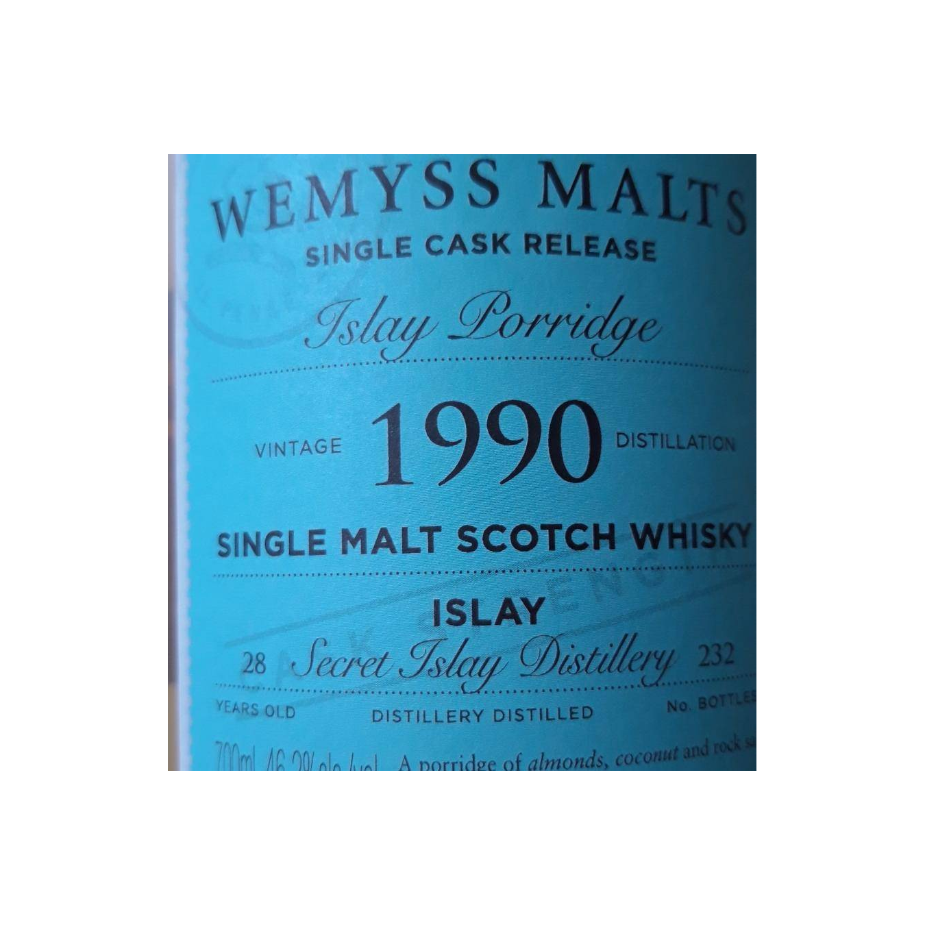 Bunnahabhain 1990 28 Years Single Malt Whisky 3