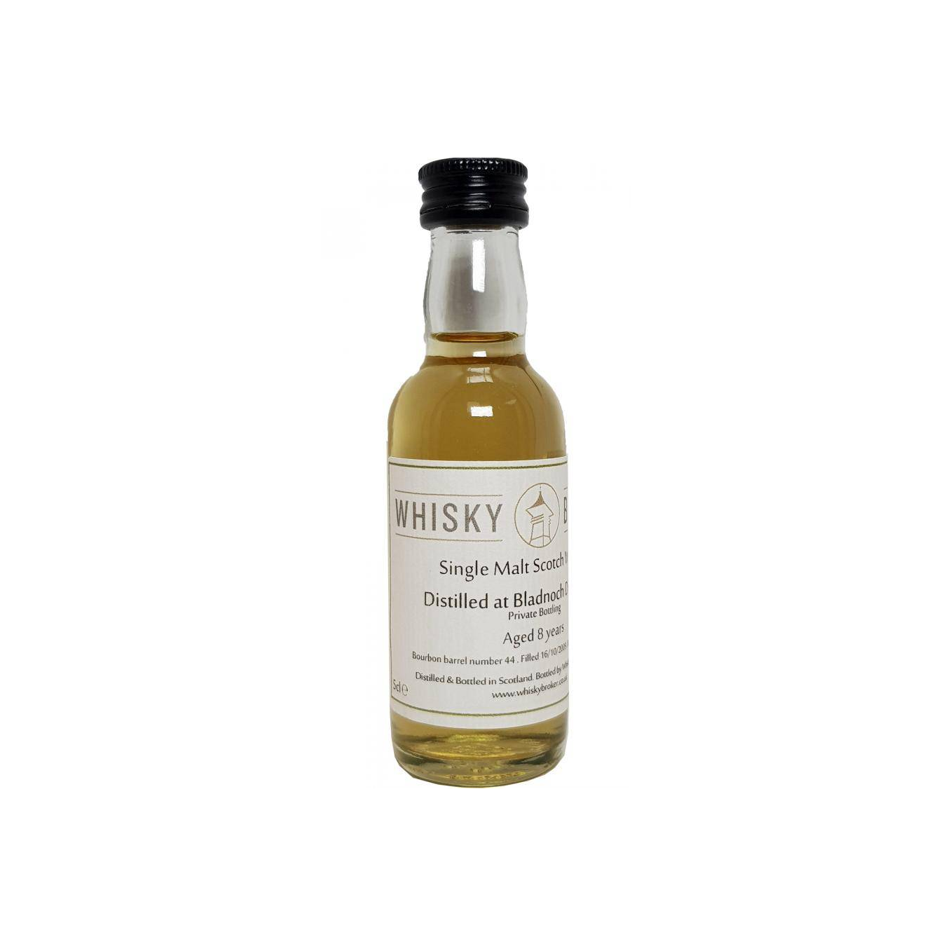 Bladnoch Miniature 2009 8 Years Single Malt Whisky 3