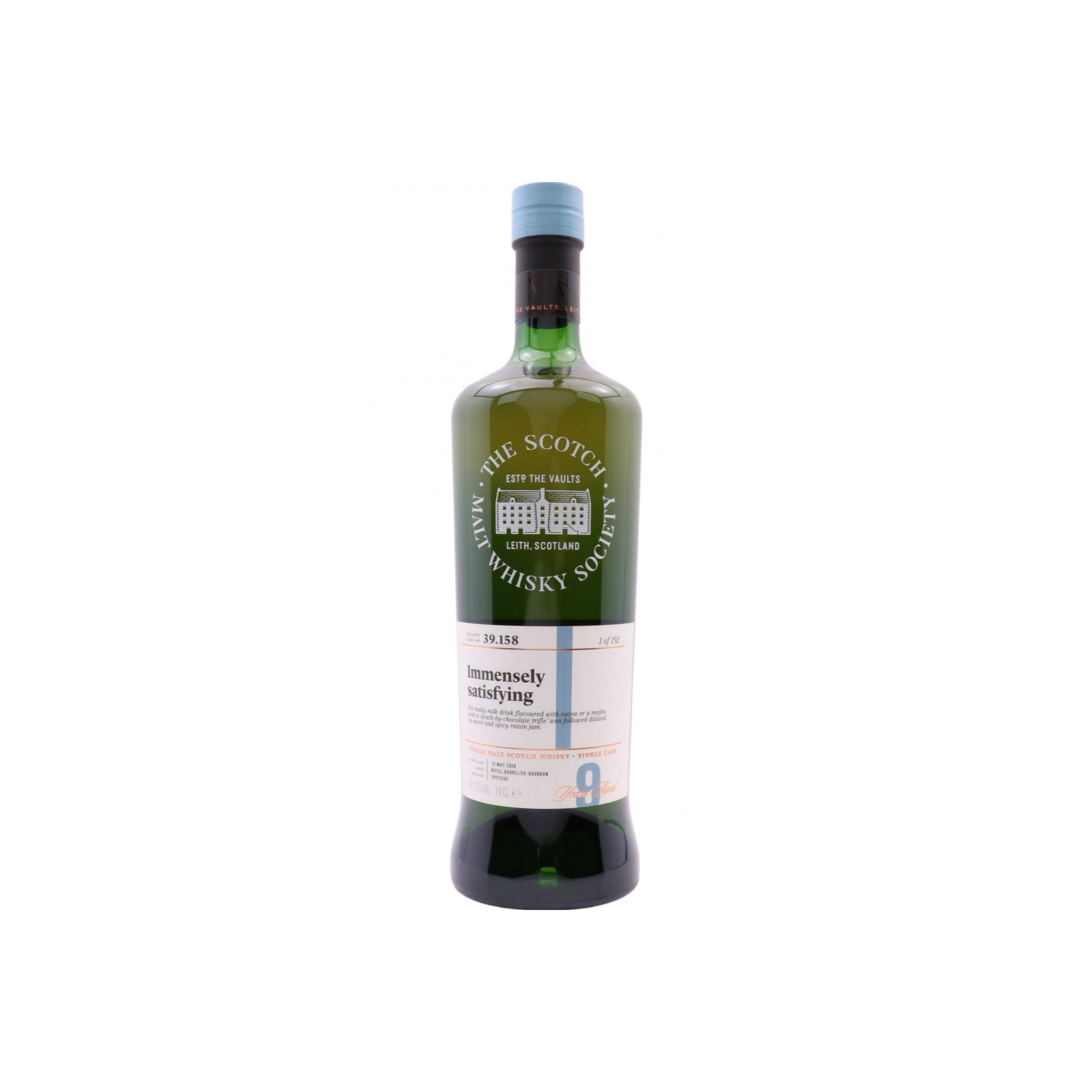 The Scotch Malt Whisky Society 2008 9 Years Single Malt Whisky