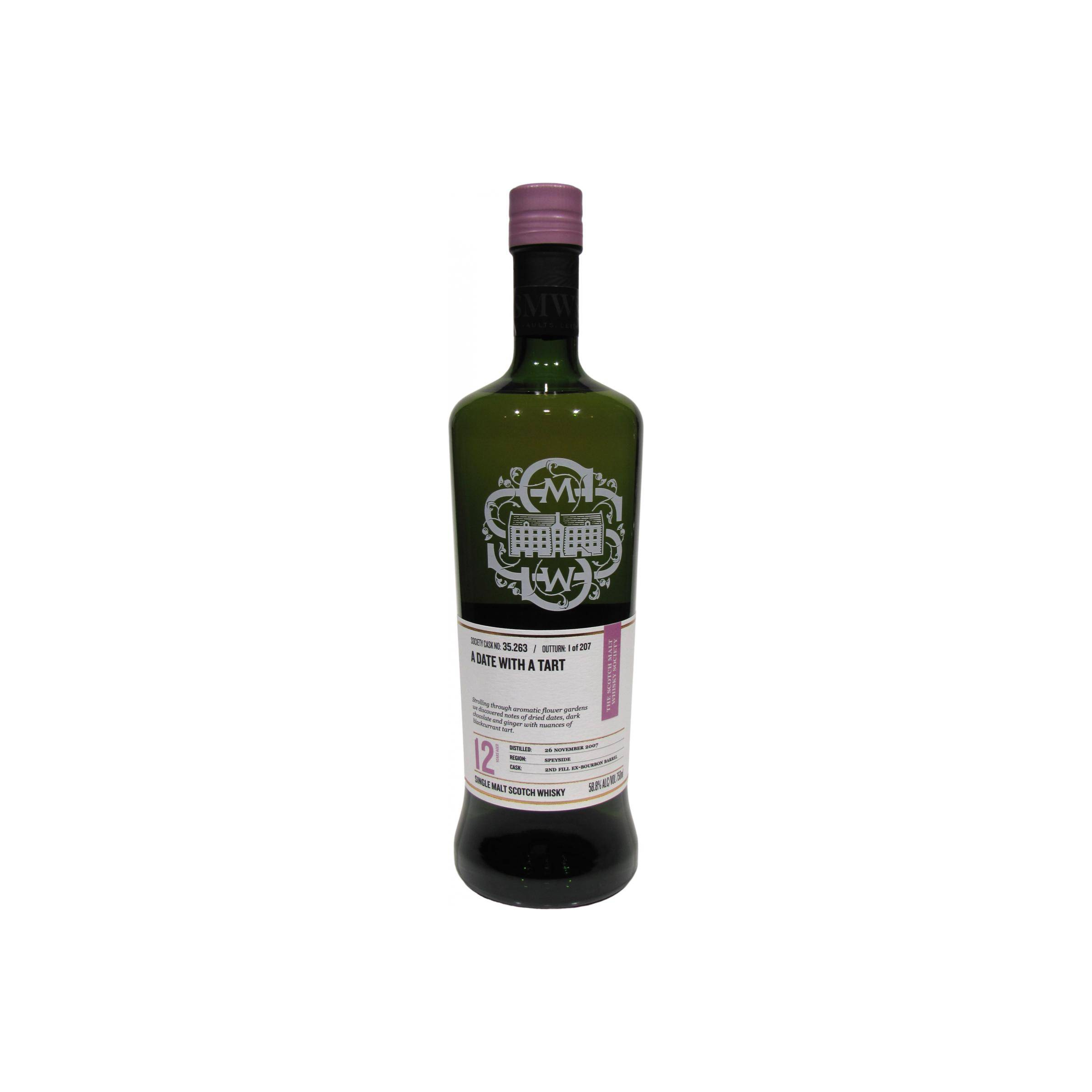 The Scotch Malt Whisky Society 2007 12 Years Single Malt Whisky