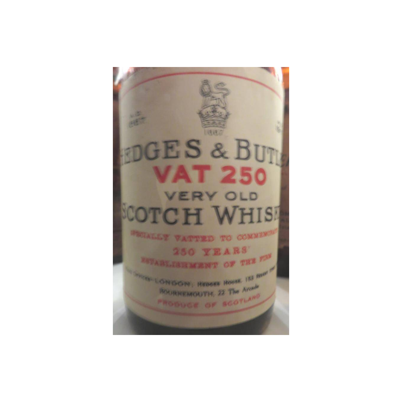 Hedges & Butler VAT 250