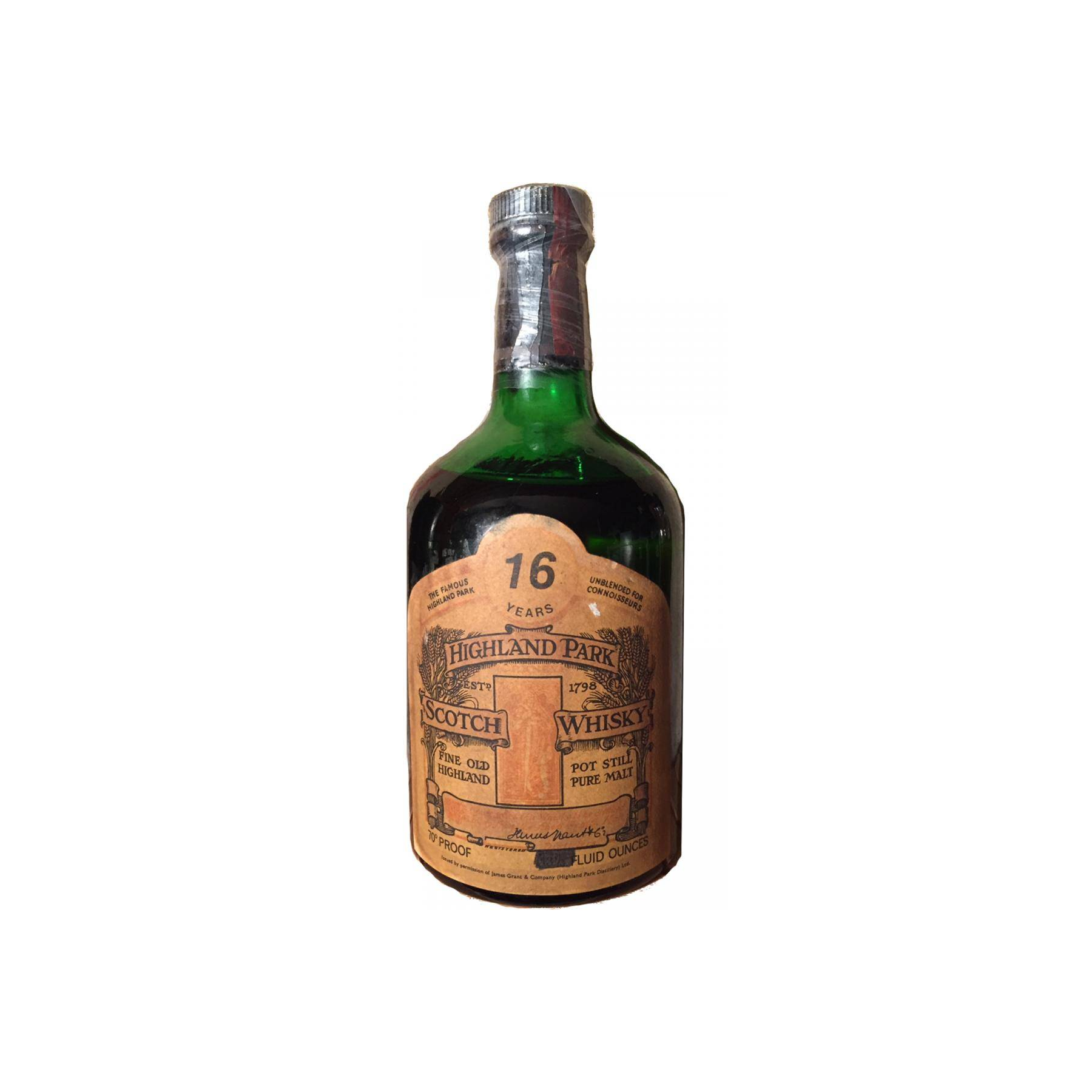 Highland Park 16 Years Single Malt Whisky