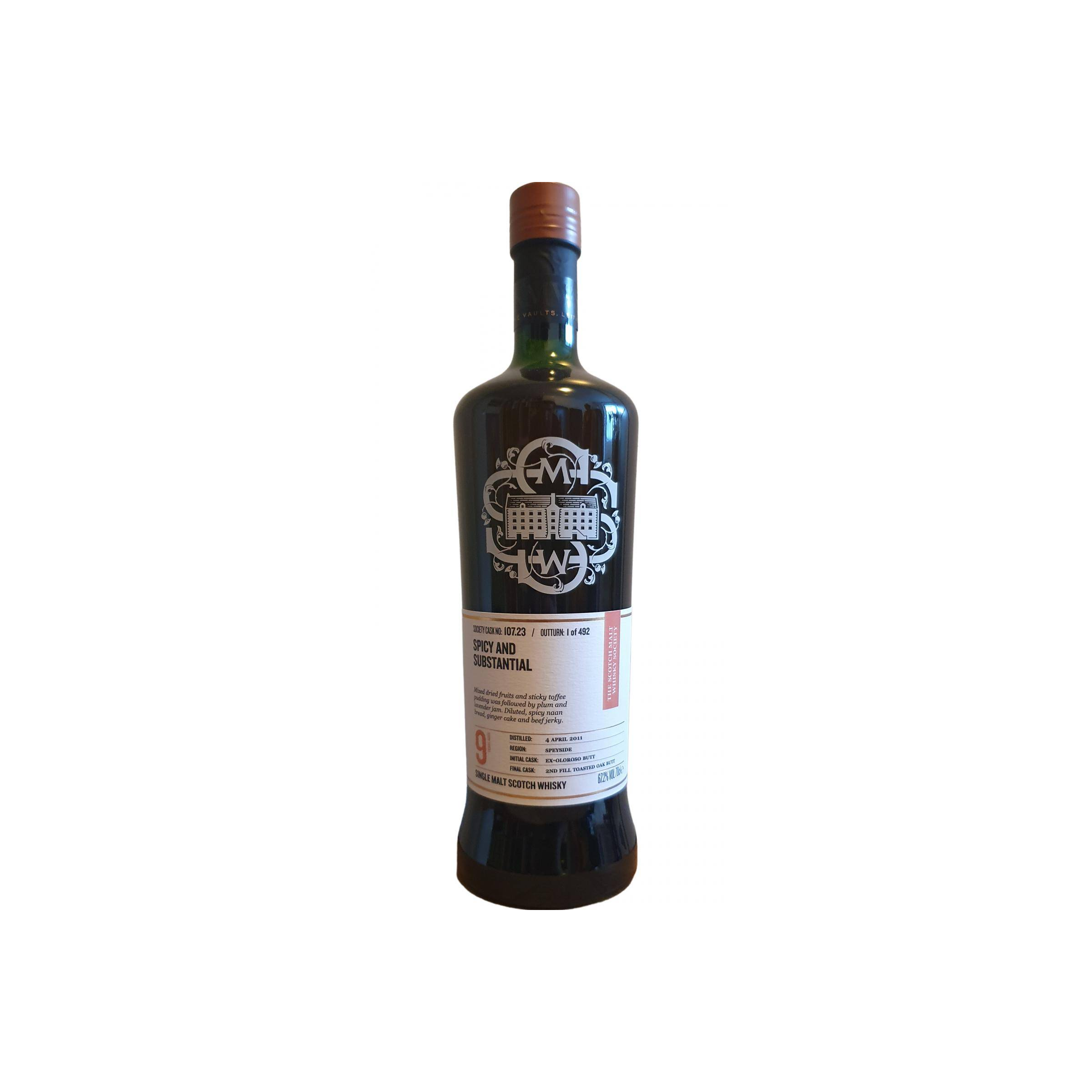 The Scotch Malt Whisky Society 2011 9 Years Single Malt Whisky