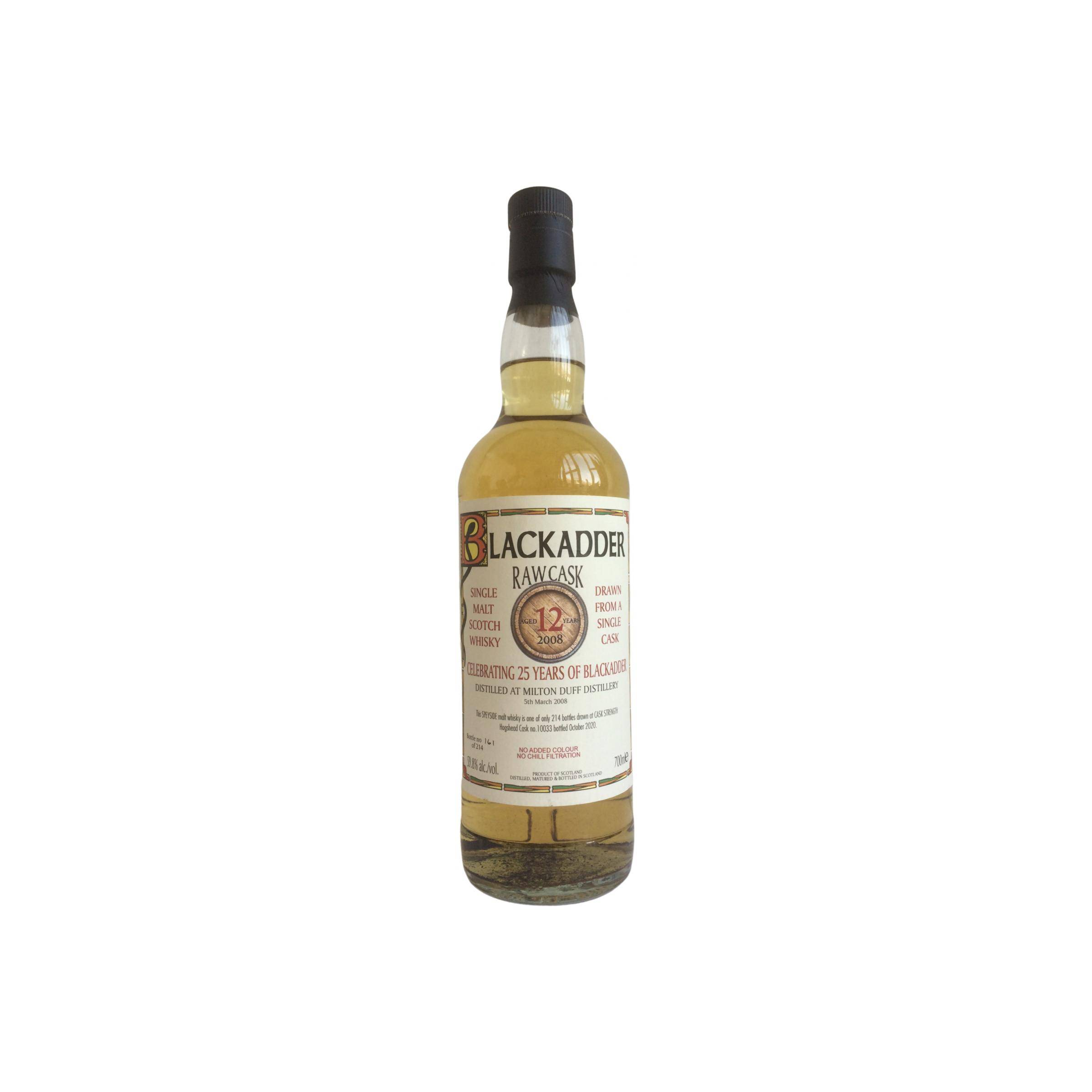 Miltonduff Raw Cask 2008 12 Years Single Malt Whisky