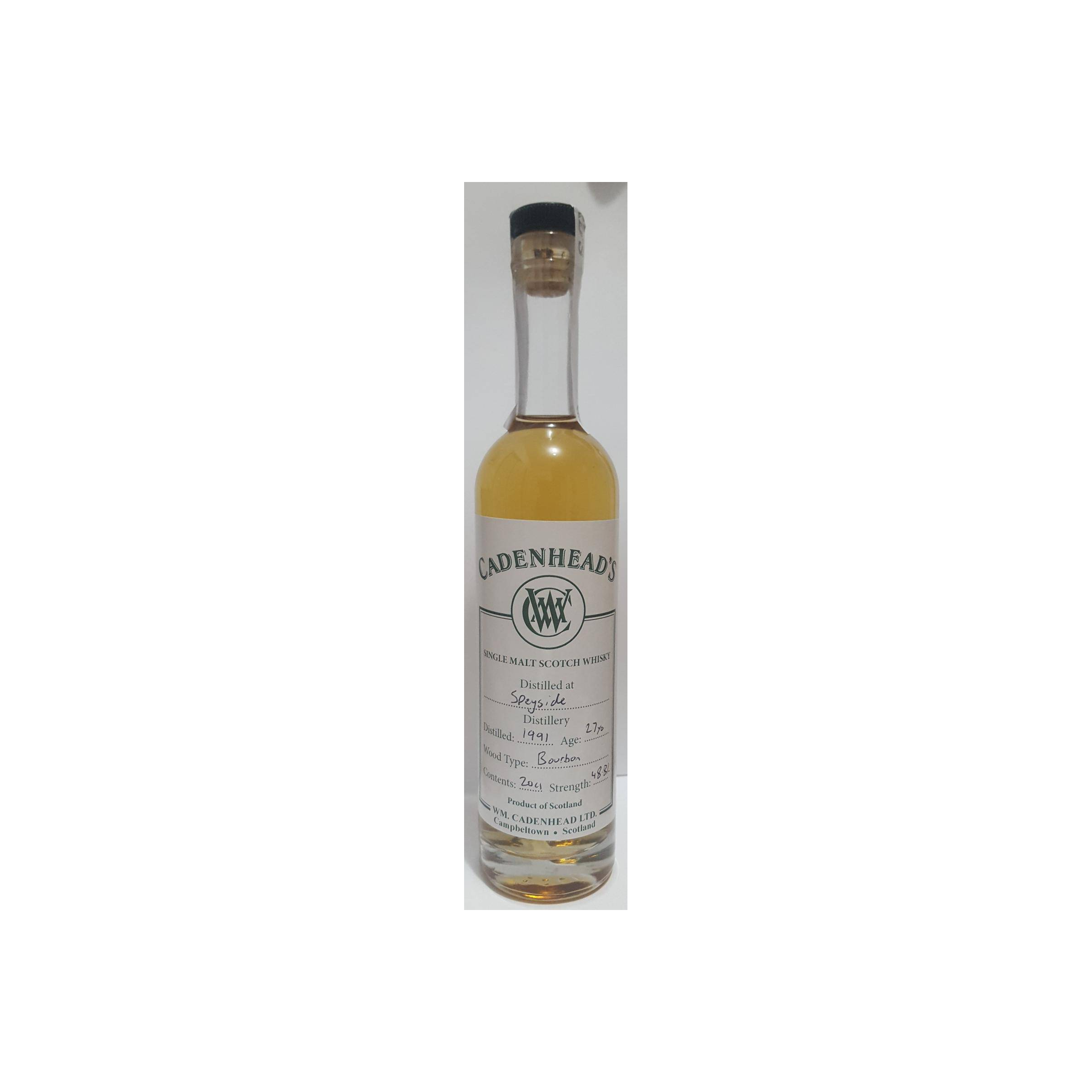 Spey 1991 27 Years Single Malt Whisky 2