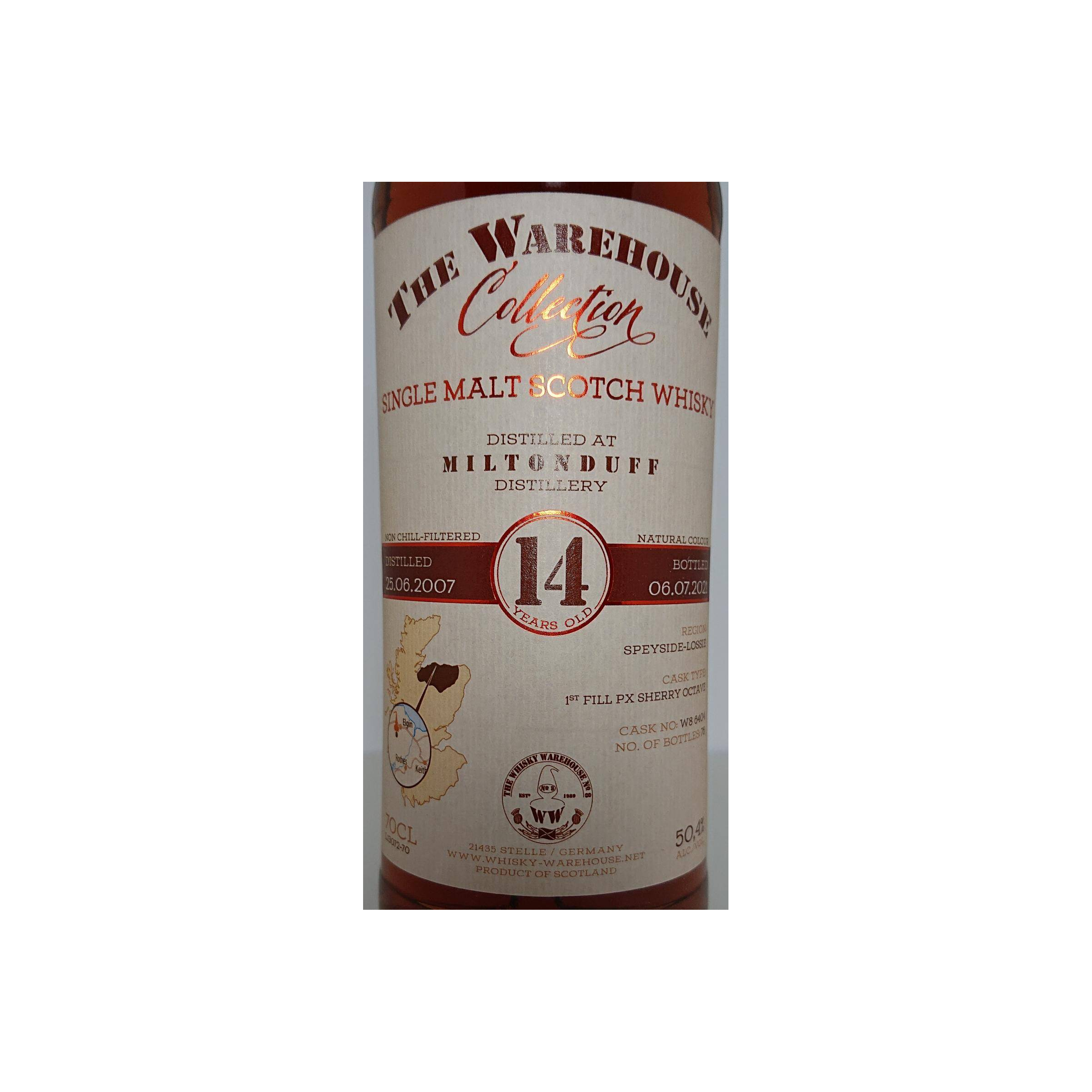 Miltonduff 2007 14 Years Single Malt Whisky 2