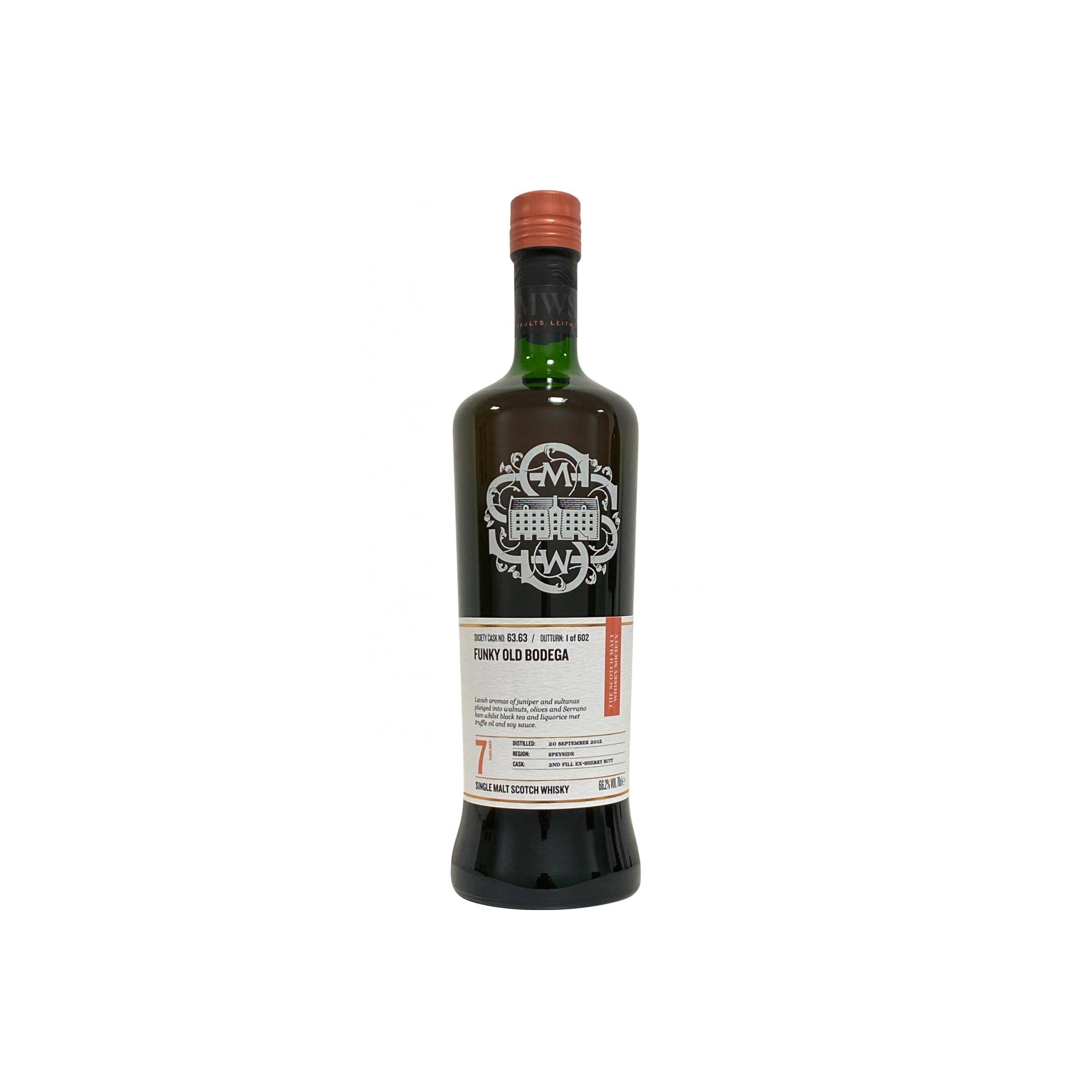 The Scotch Malt Whisky Society 2012 7 Years Single Malt Whisky