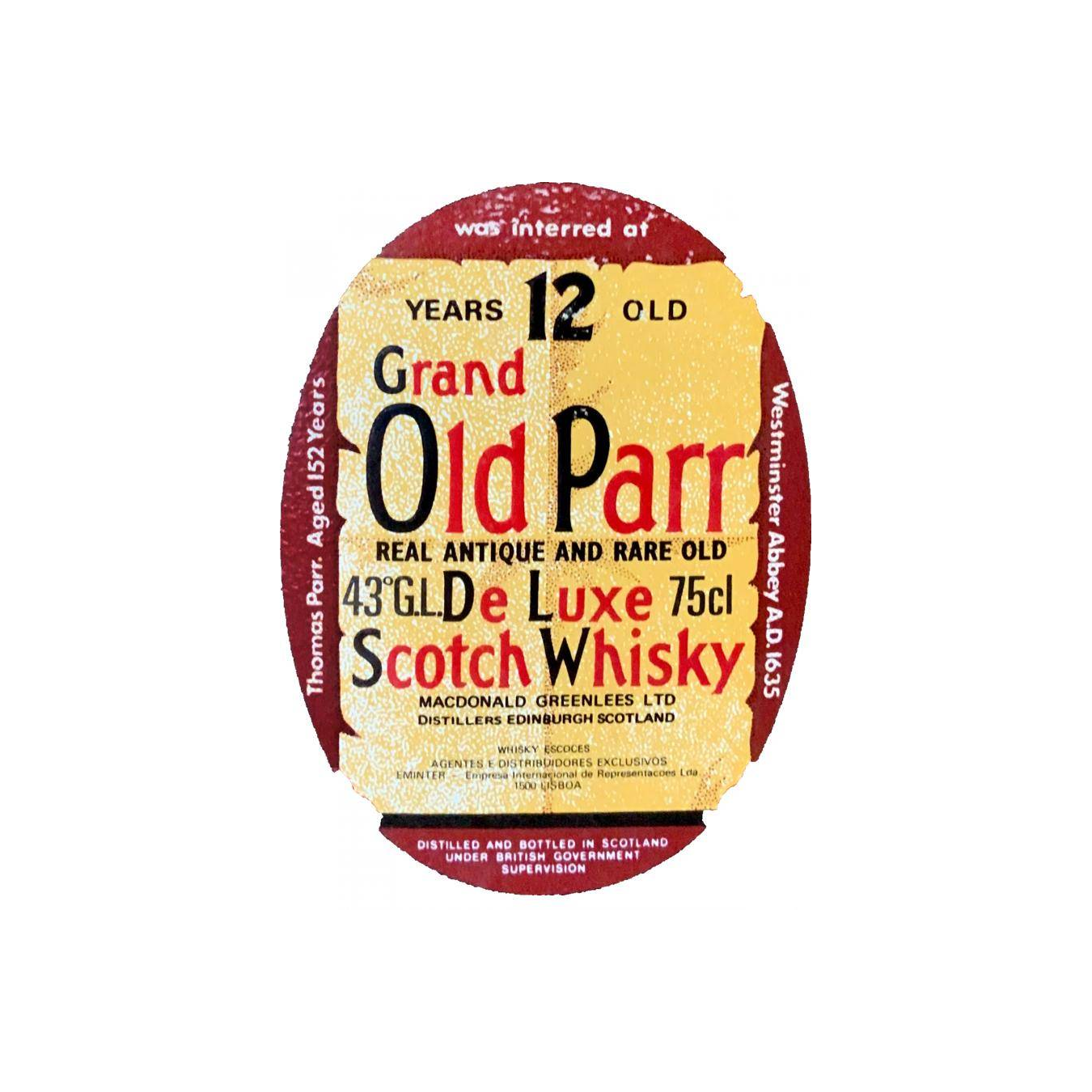 Grand Old Parr 12-year-old 3