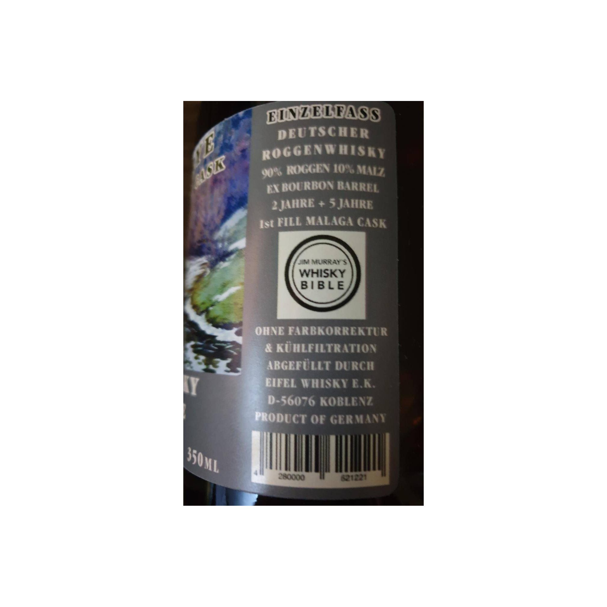 Eifel Whisky Single Rye Einzelfass 3