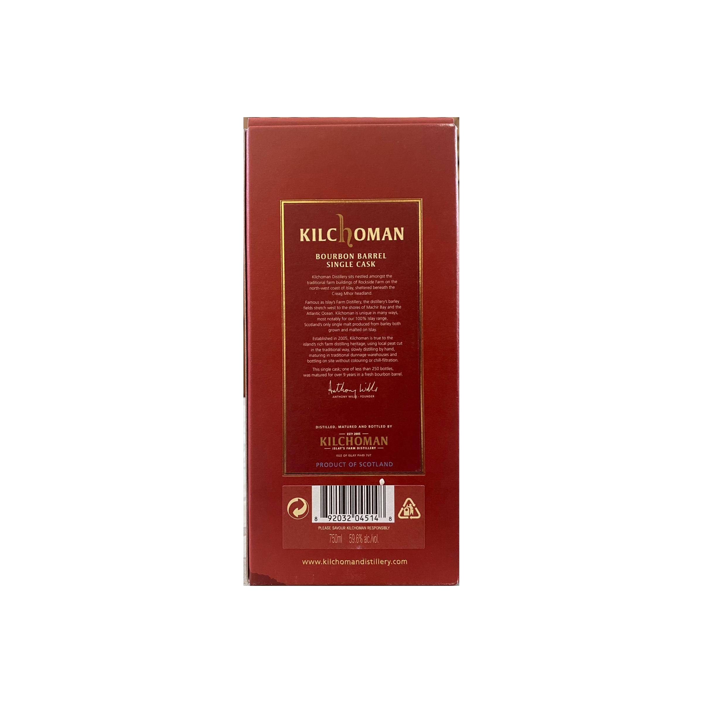 Kilchoman 2010 9 Years Single Malt Whisky 3