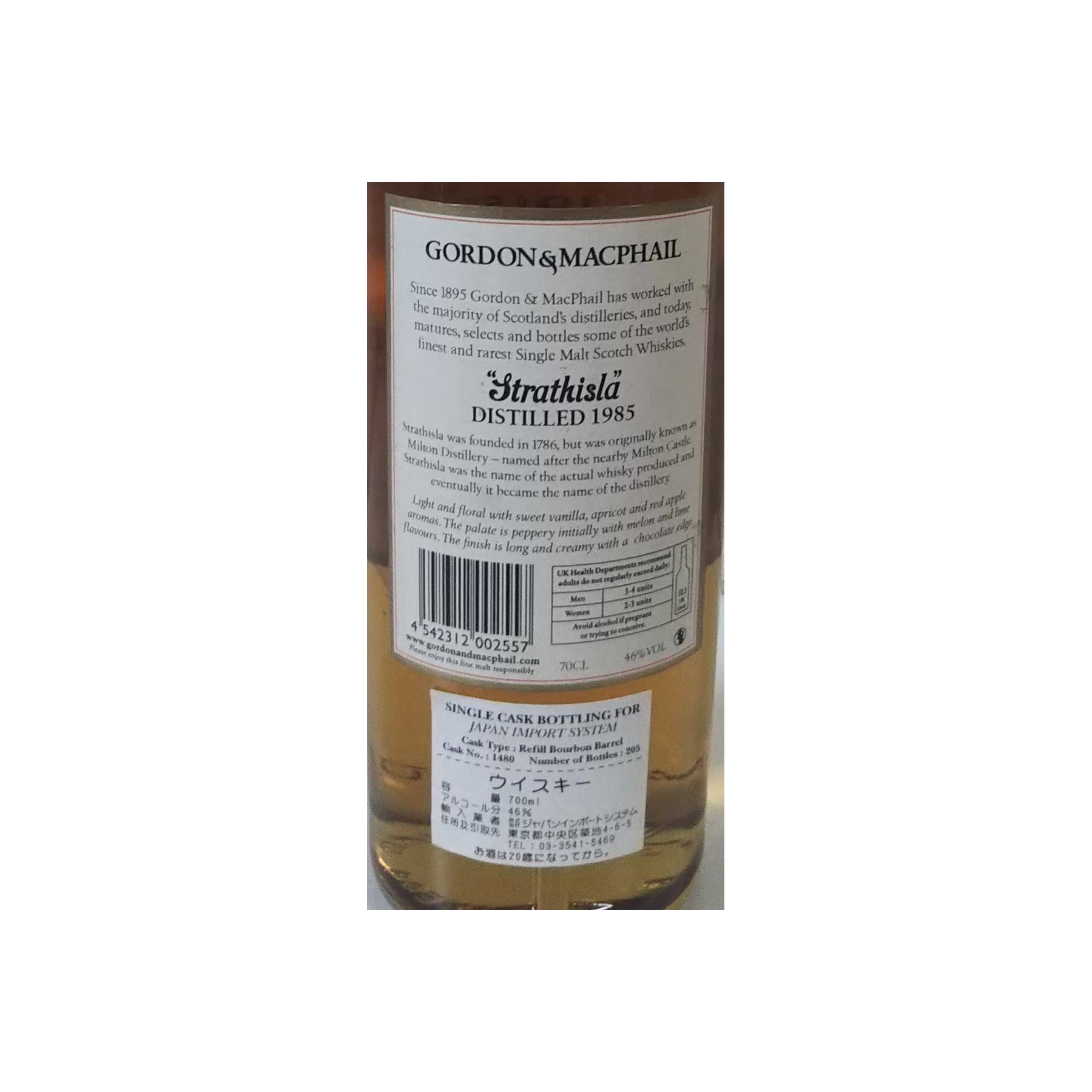 Strathisla Licensed Bottling 1985 28 Years Single Malt Whisky 2