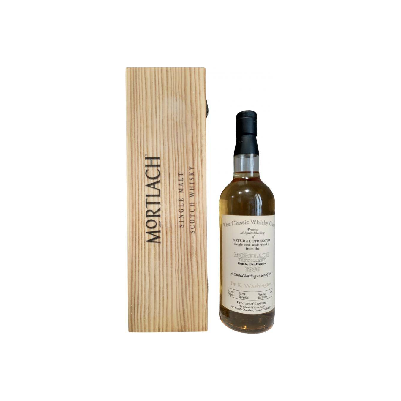 Mortlach 1986 Single Malt Whisky 2