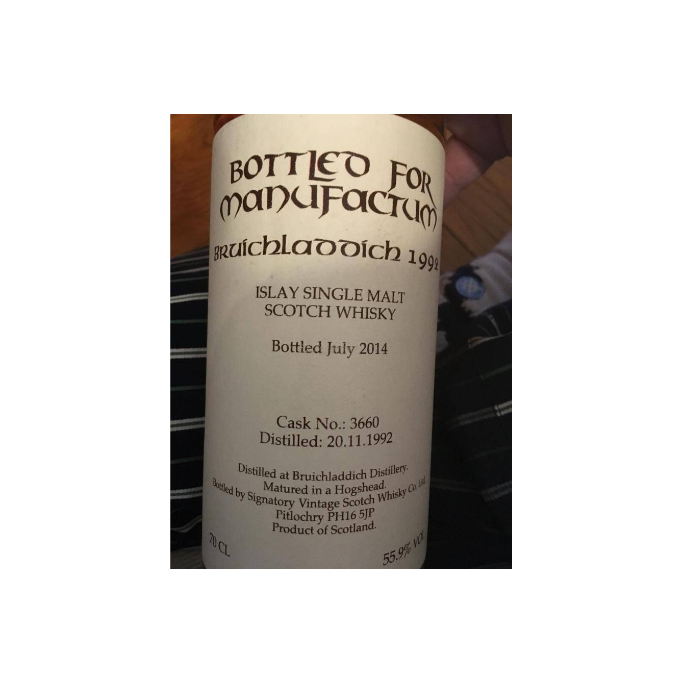 Bruichladdich 1992 21 Years Single Malt Whisky