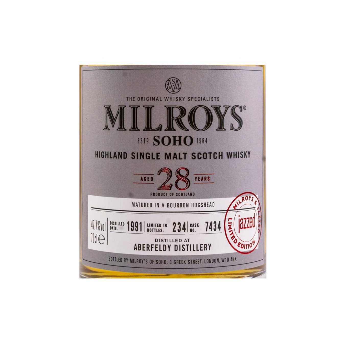 Aberfeldy 1991 28 Years Single Malt Whisky 2