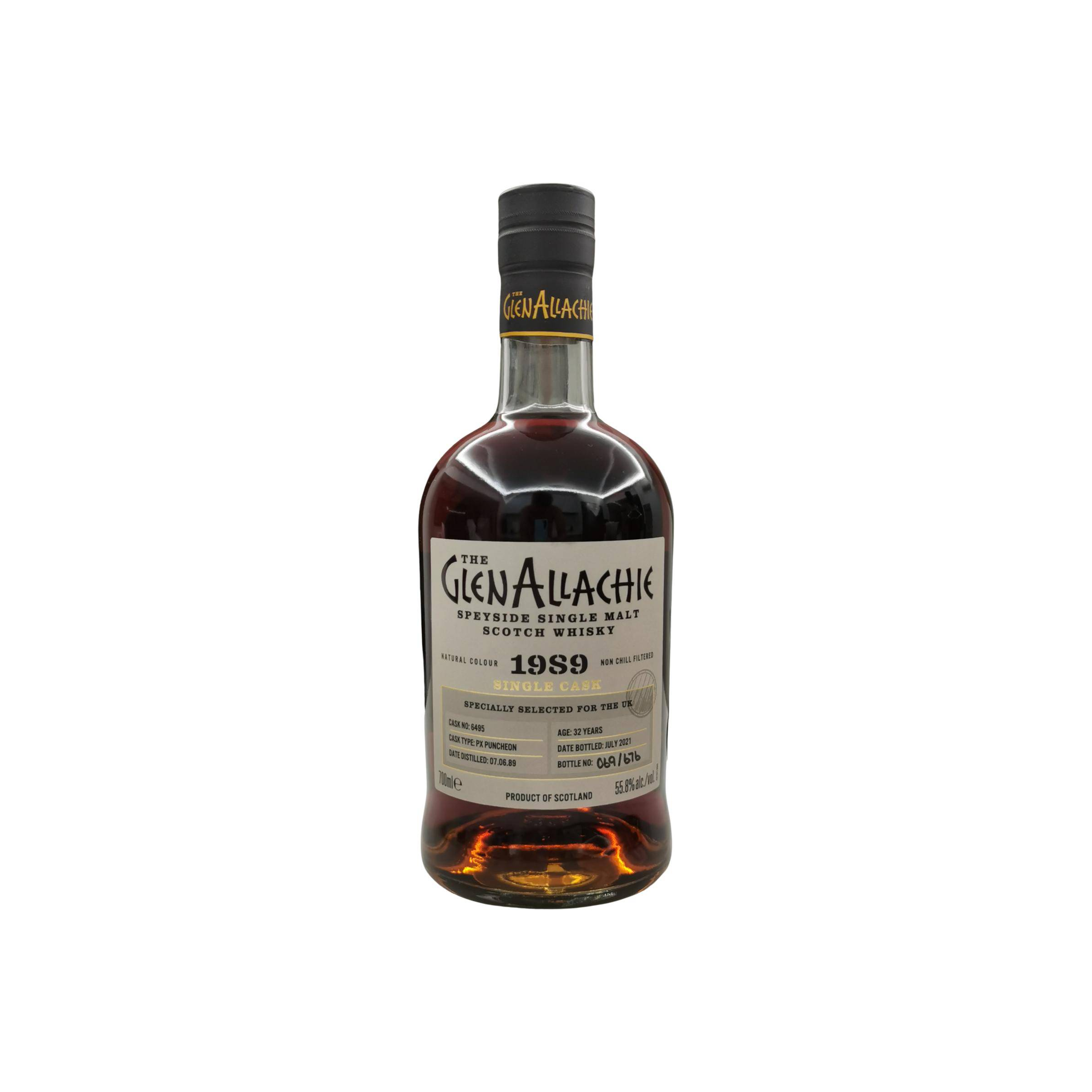 The GlenAllachie Single Cask 1989 32 Years Single Malt Whisky