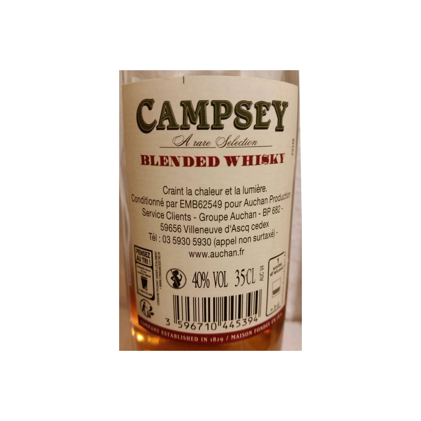Campsey Blended Whisky 2