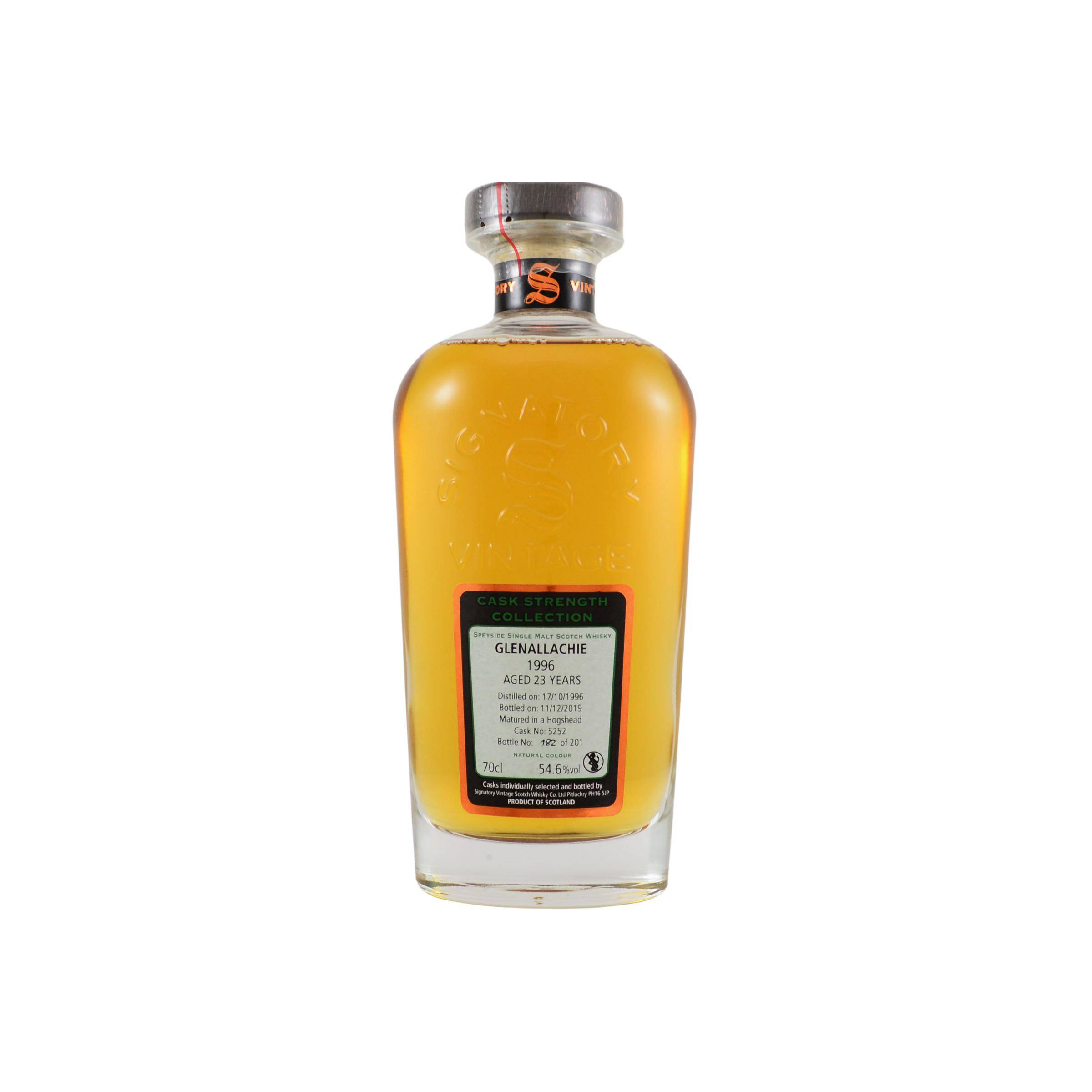 The GlenAllachie Cask Strength Collection 1996 23 Years Single Malt Whisky
