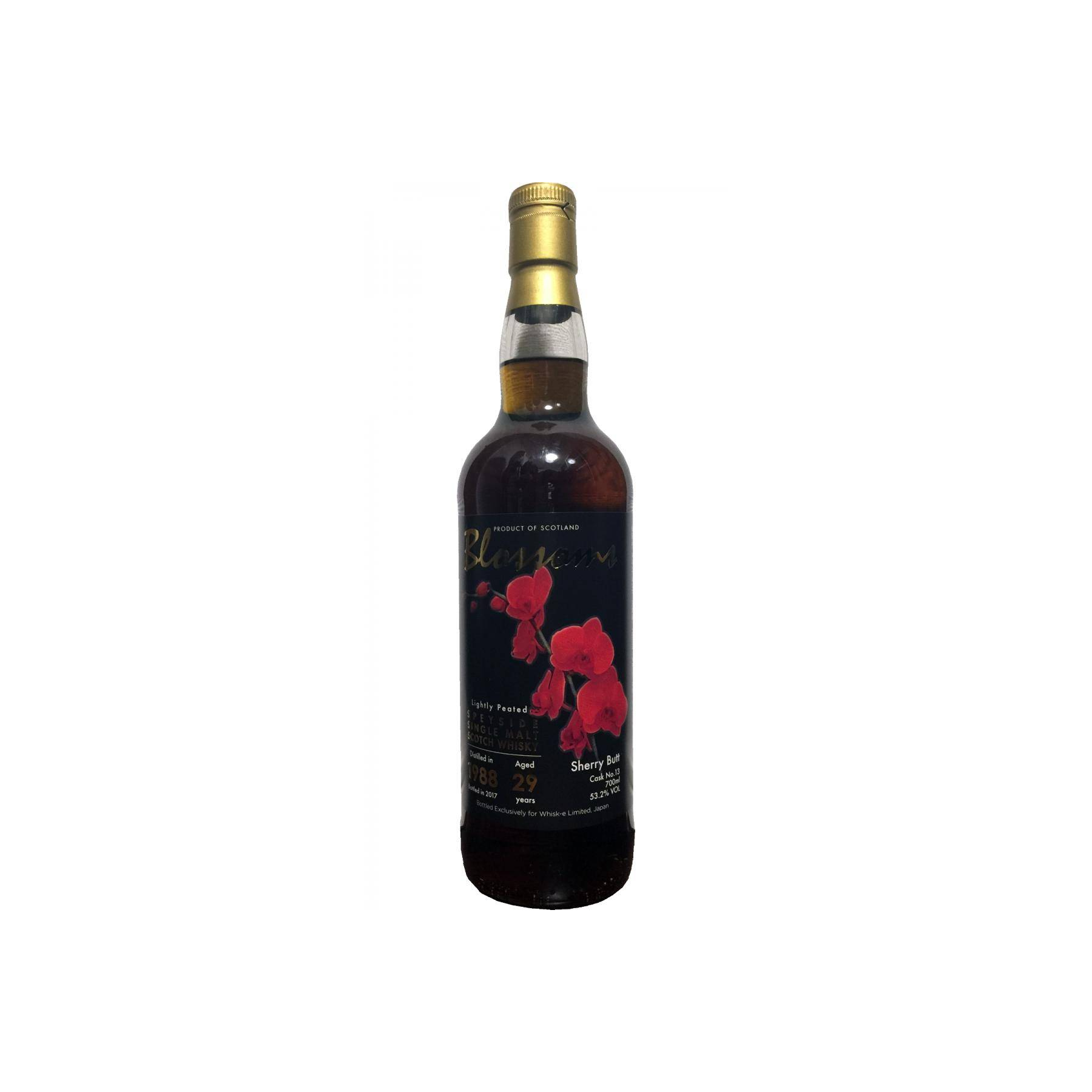 Speyside Single Malt Scotch Whisky 1988 W-e