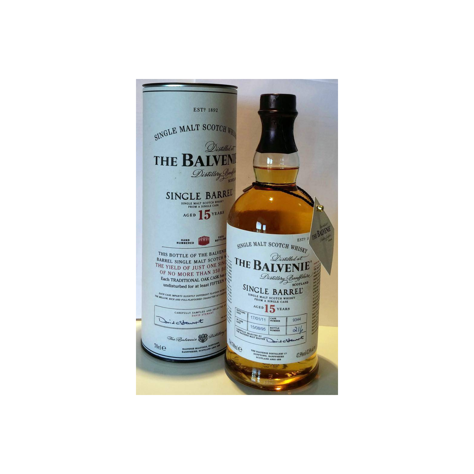 The Balvenie Single Cask 1995 15 Years Single Malt Whisky 3