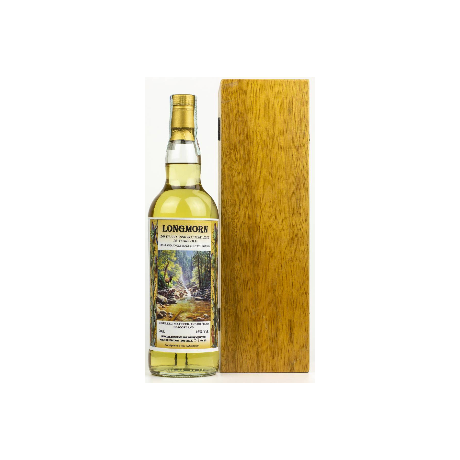 Longmorn 1990 26 Years Single Malt Whisky 2