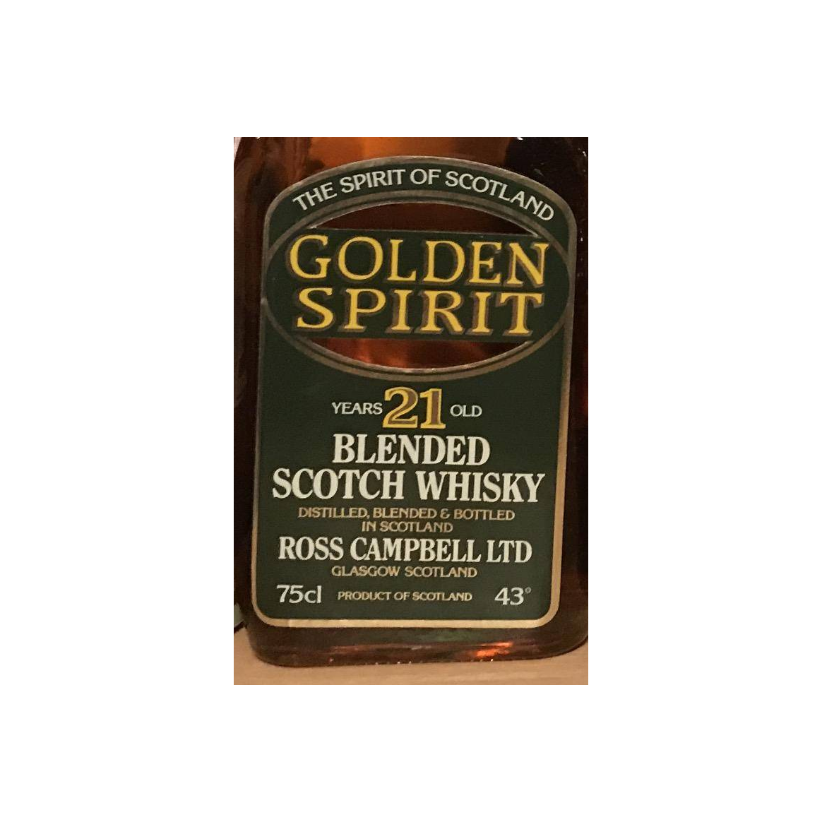 Golden Spirit 21-year-old