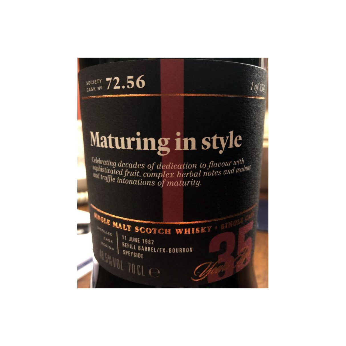 The Scotch Malt Whisky Society 1982 35 Years Single Malt Whisky 2
