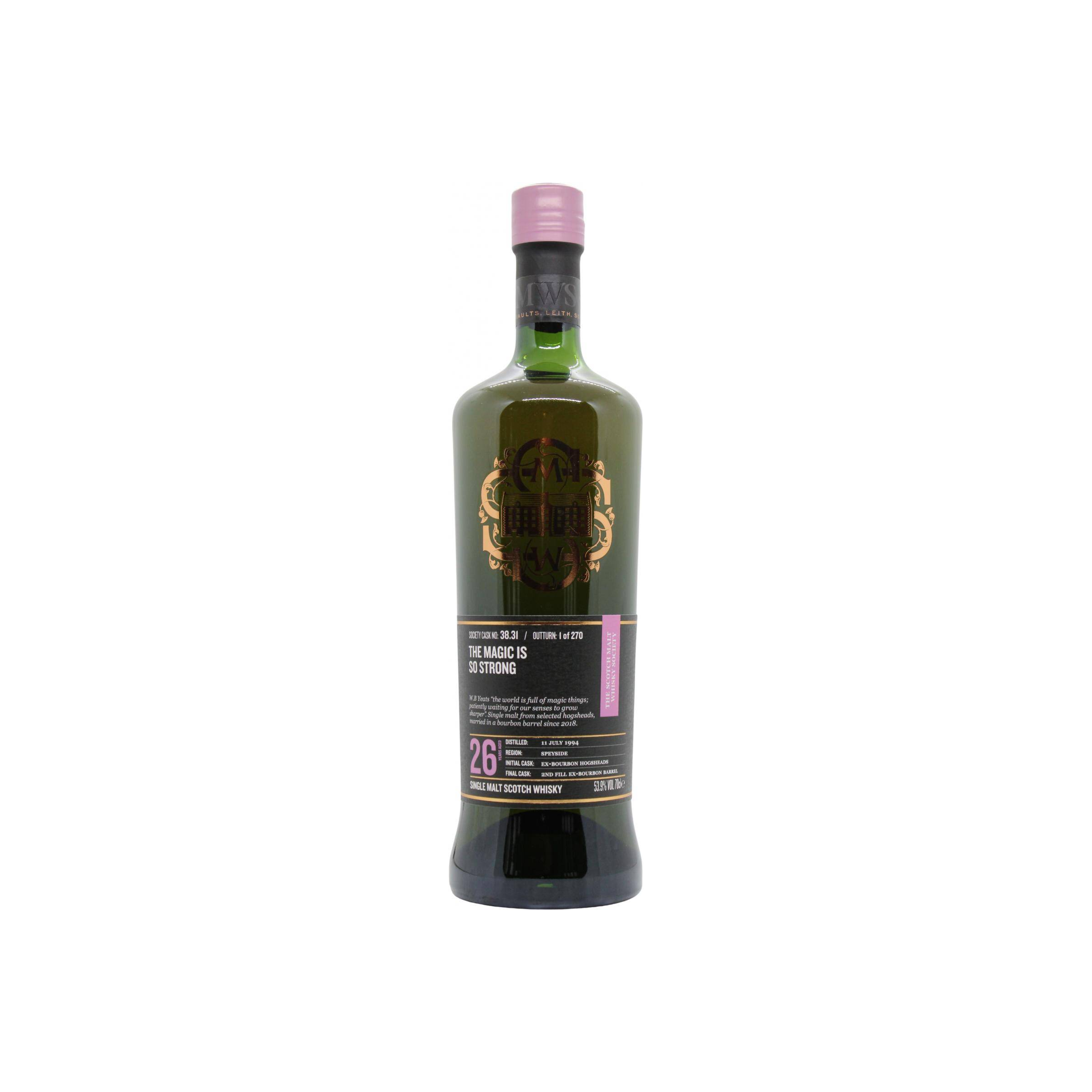 The Scotch Malt Whisky Society 1994 26 Years Single Malt Whisky
