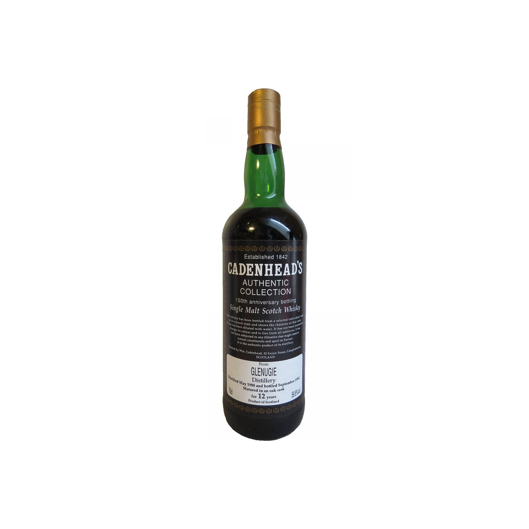 Glenugie 1980 12 Years Single Malt Whisky